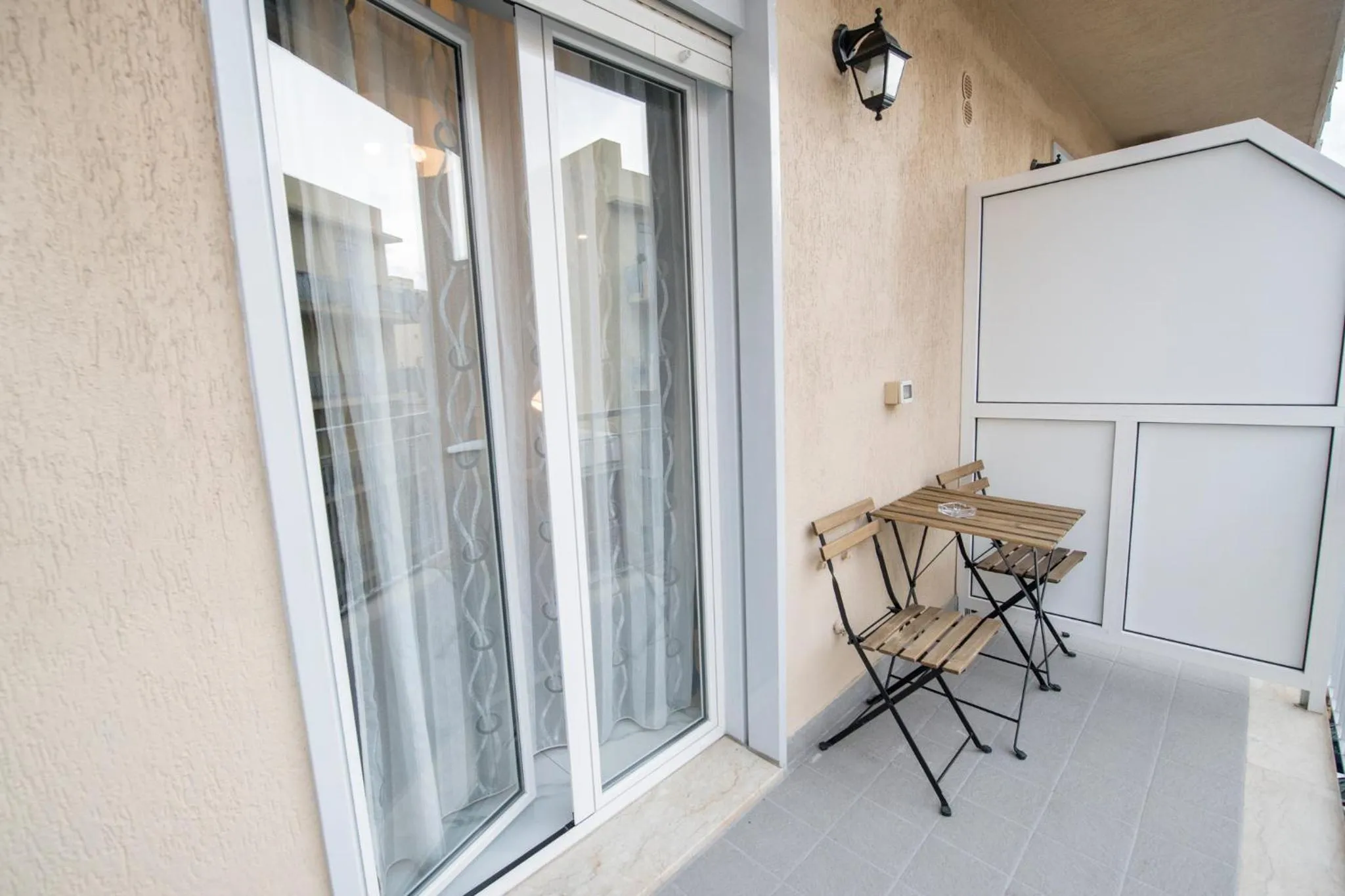 Balcony/Terrace in Eolian Port B&B