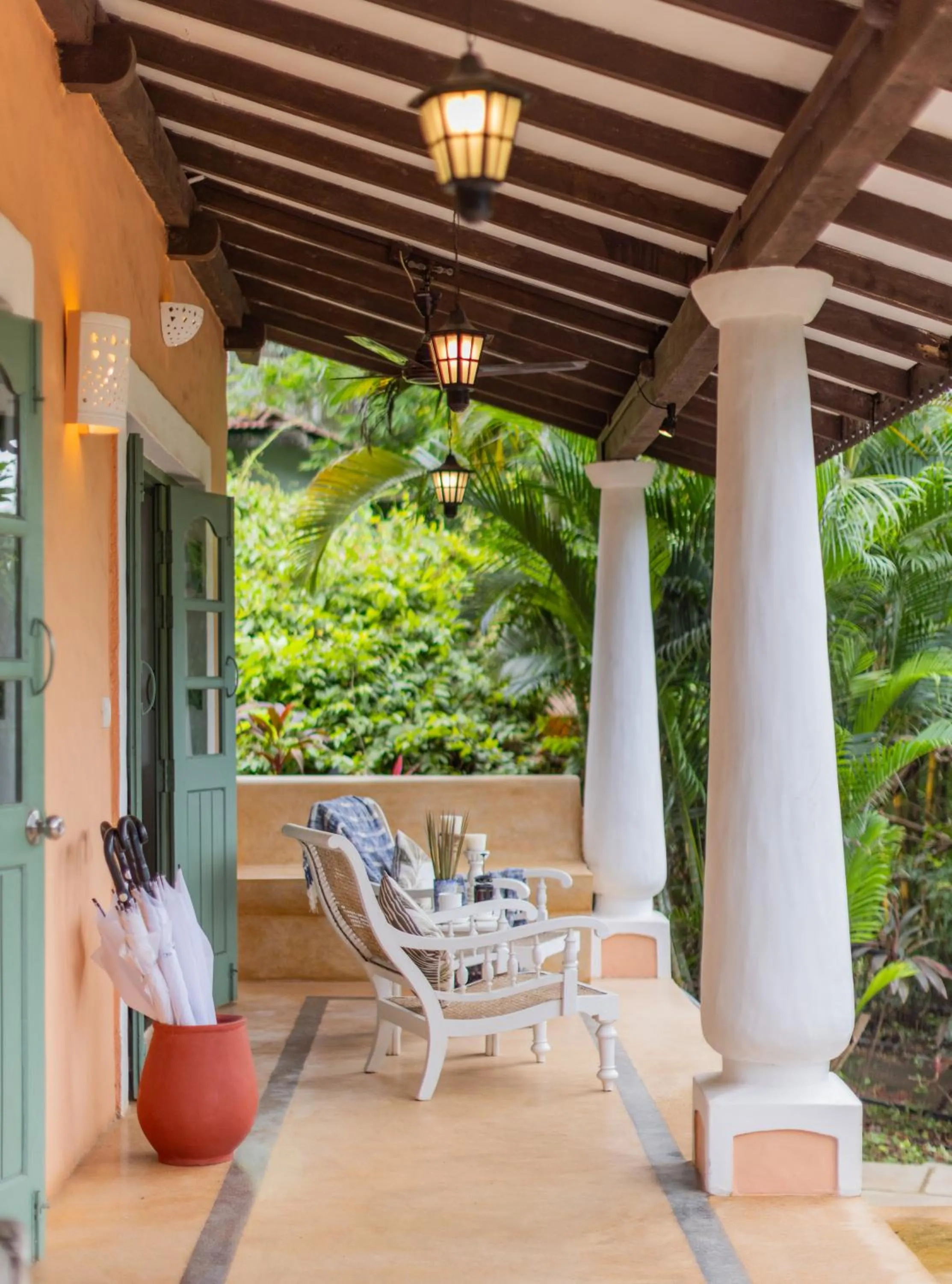 Property building in Wildflower Villas - All Villa Hotel, Family Run