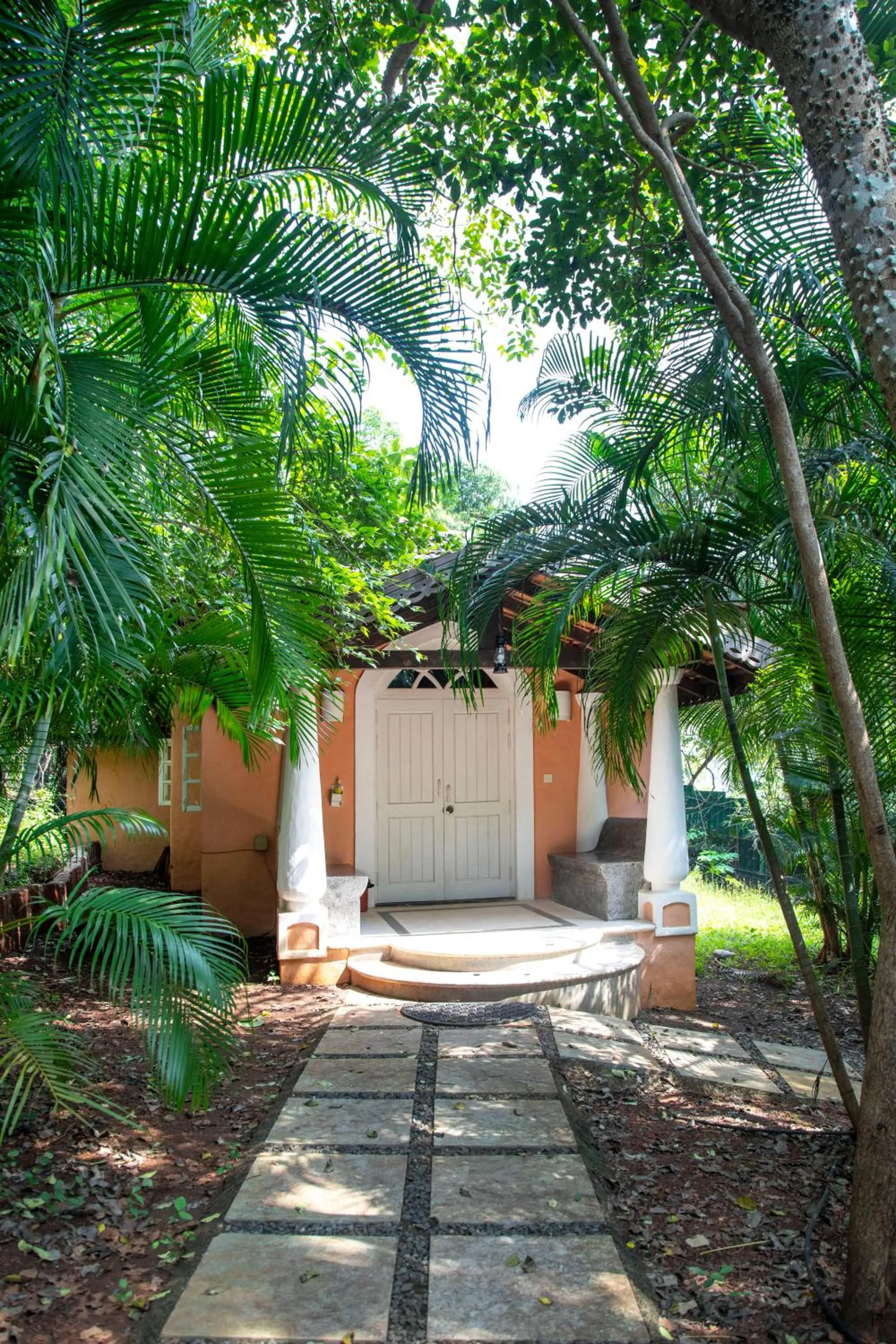 Patio in Wildflower Villas - All Villa Hotel, Family Run