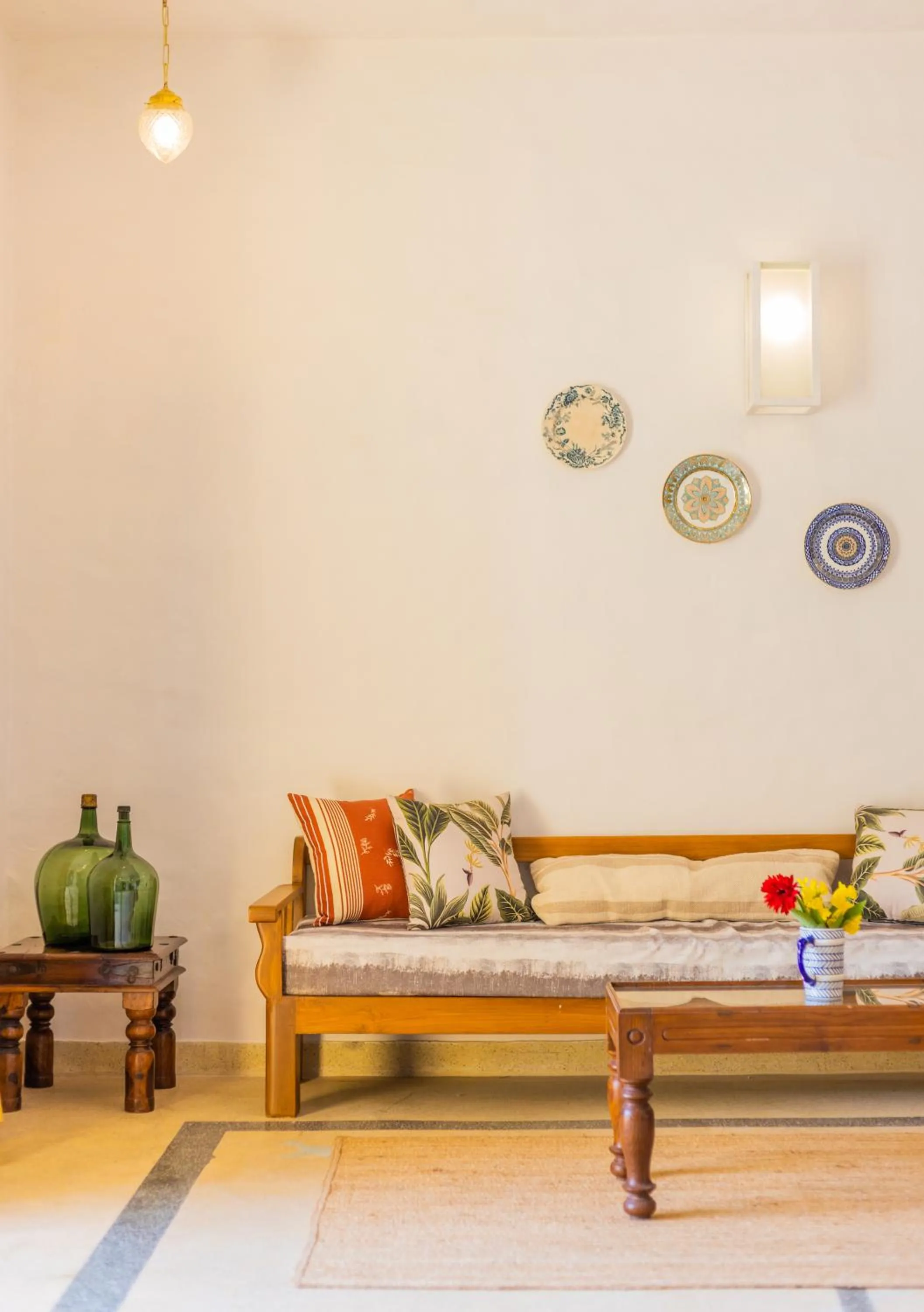 Living room in Wildflower Villas - All Villa Hotel, Family Run