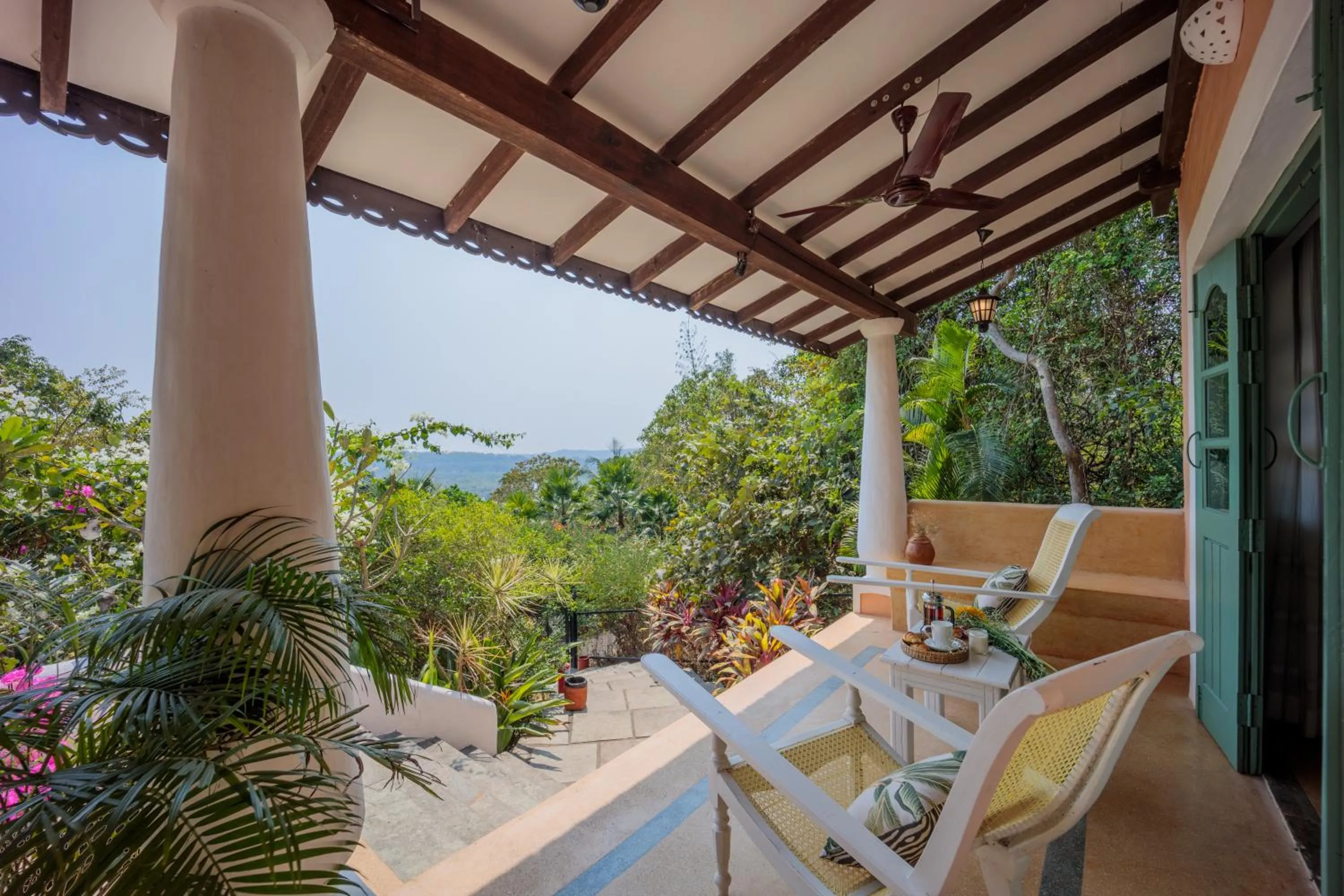 View (from property/room) in Wildflower Villas - All Villa Hotel, Family Run