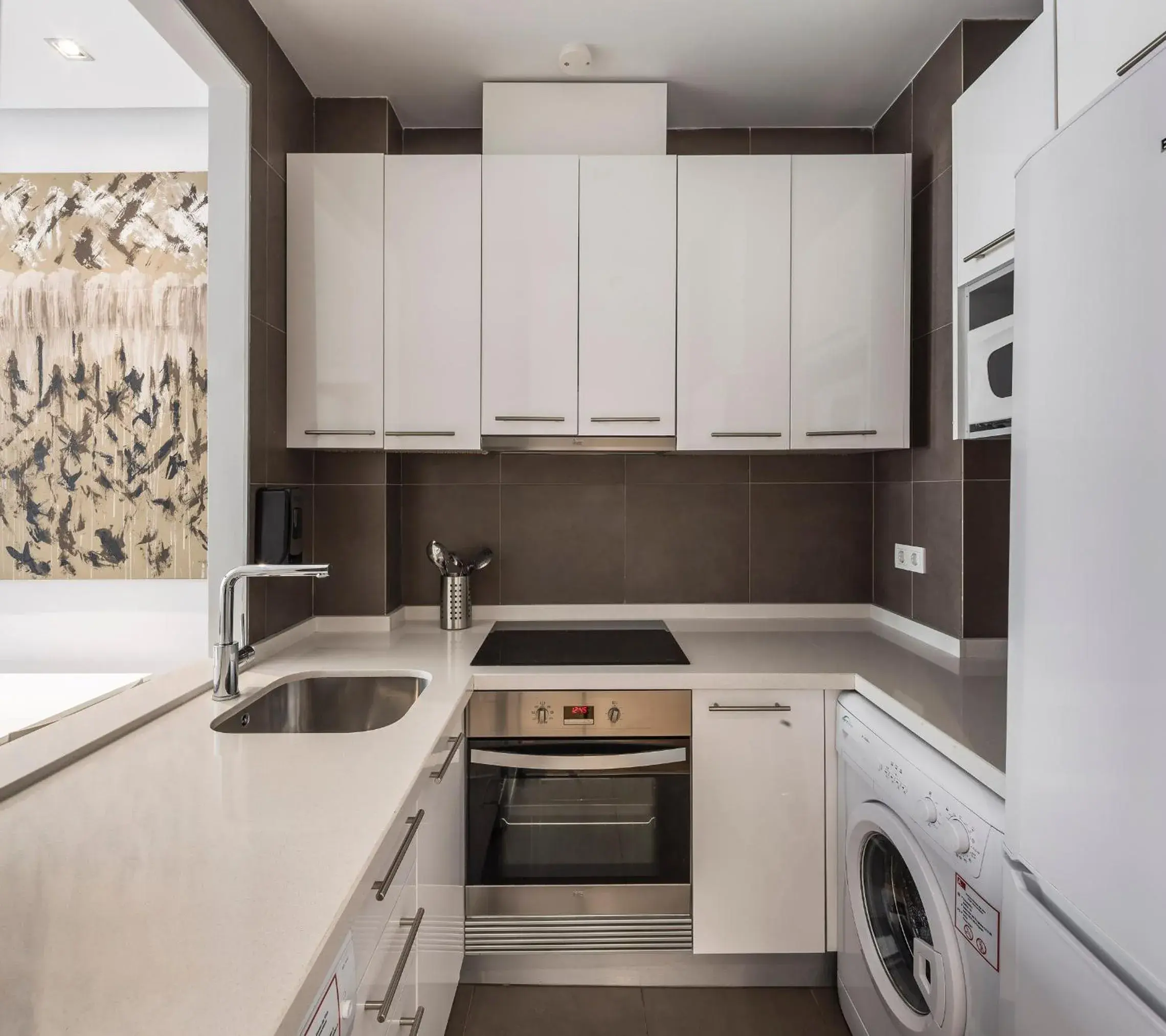 Kitchen or kitchenette in Mon Suites Catedral Kitchen or kitchenette in Mon Suites Catedral