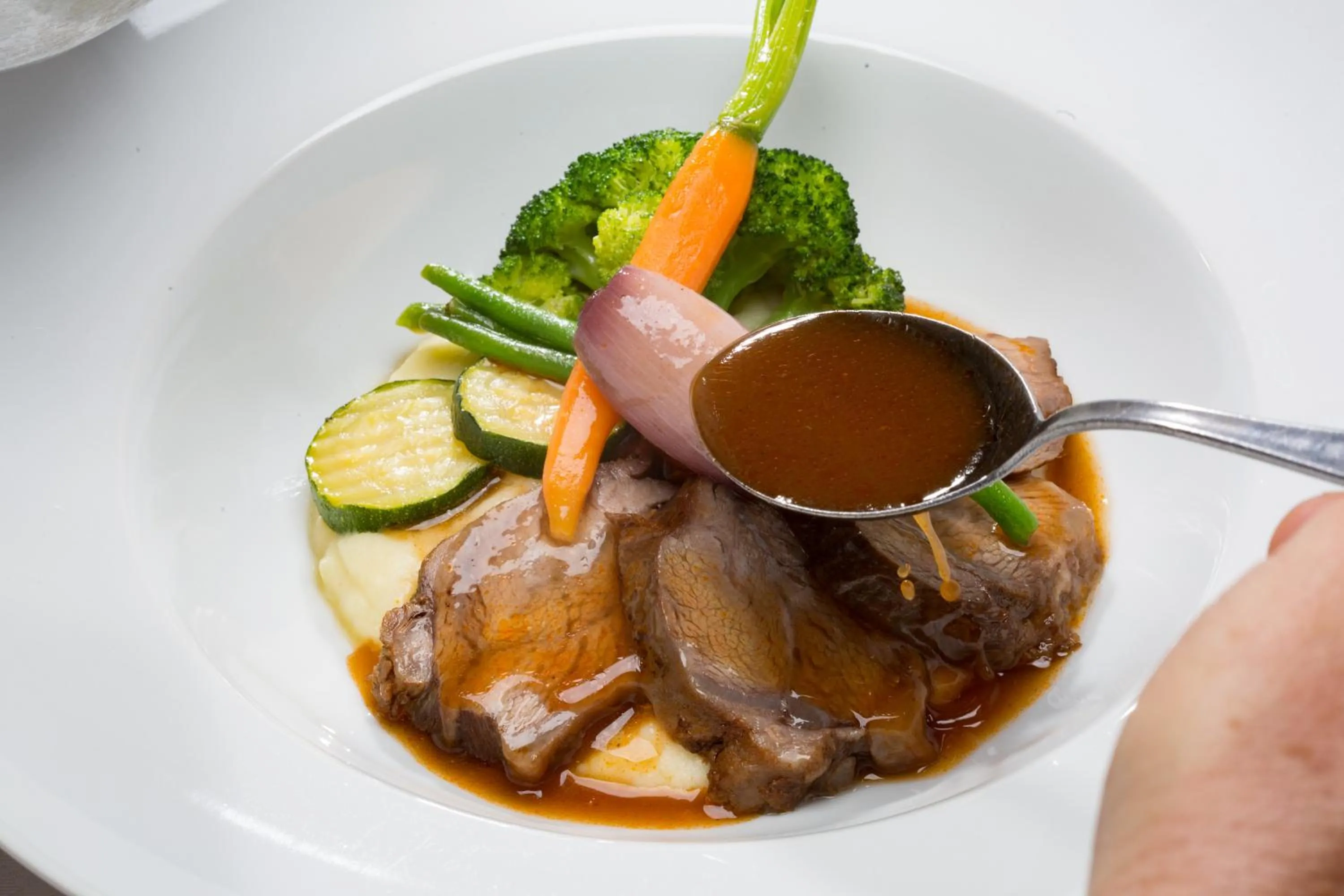 Food close-up in Der Erlhof Restaurant & Landhotel