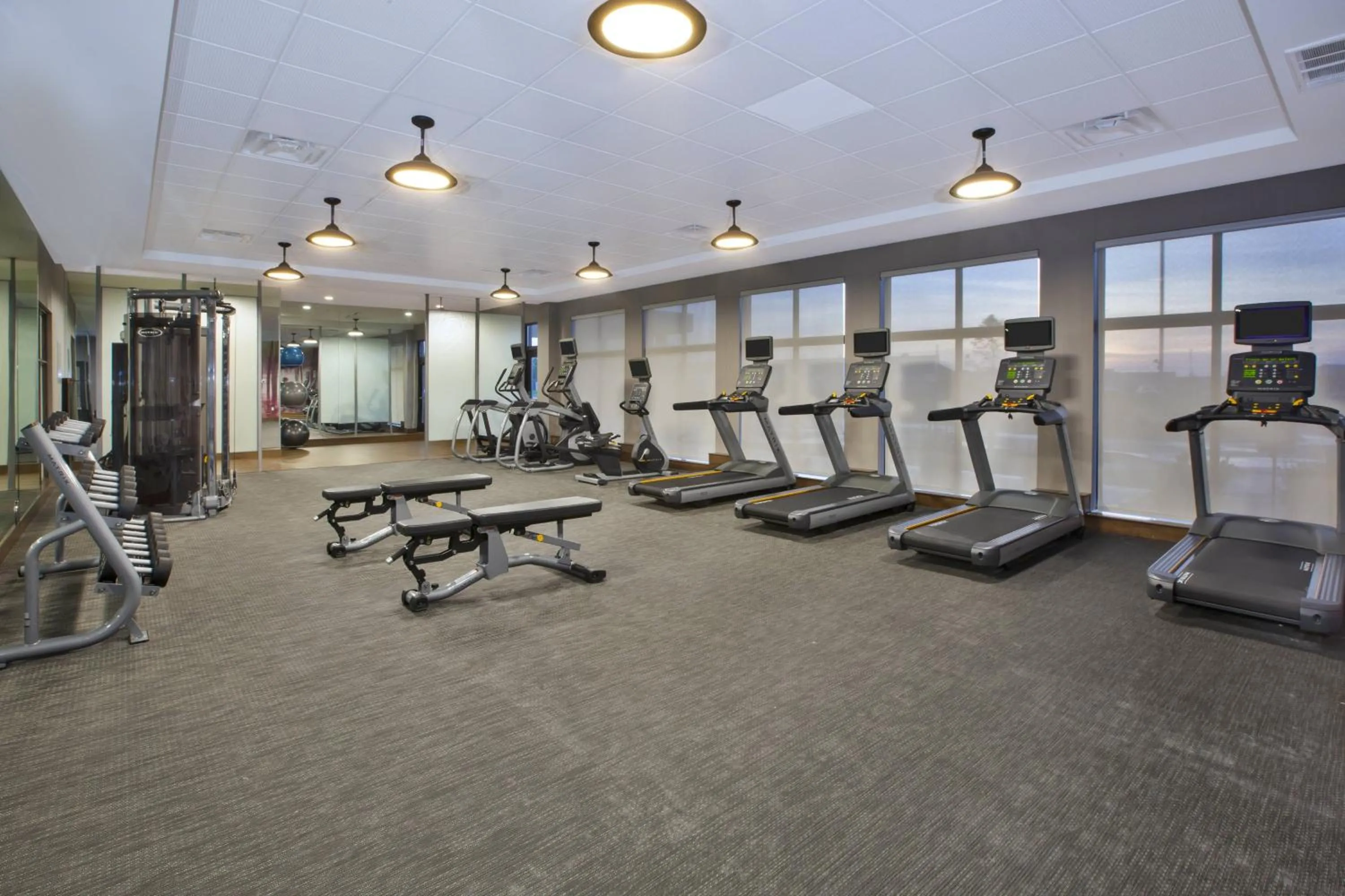 Fitness centre/facilities in Courtyard by Marriott St. Joseph-Benton Harbor
