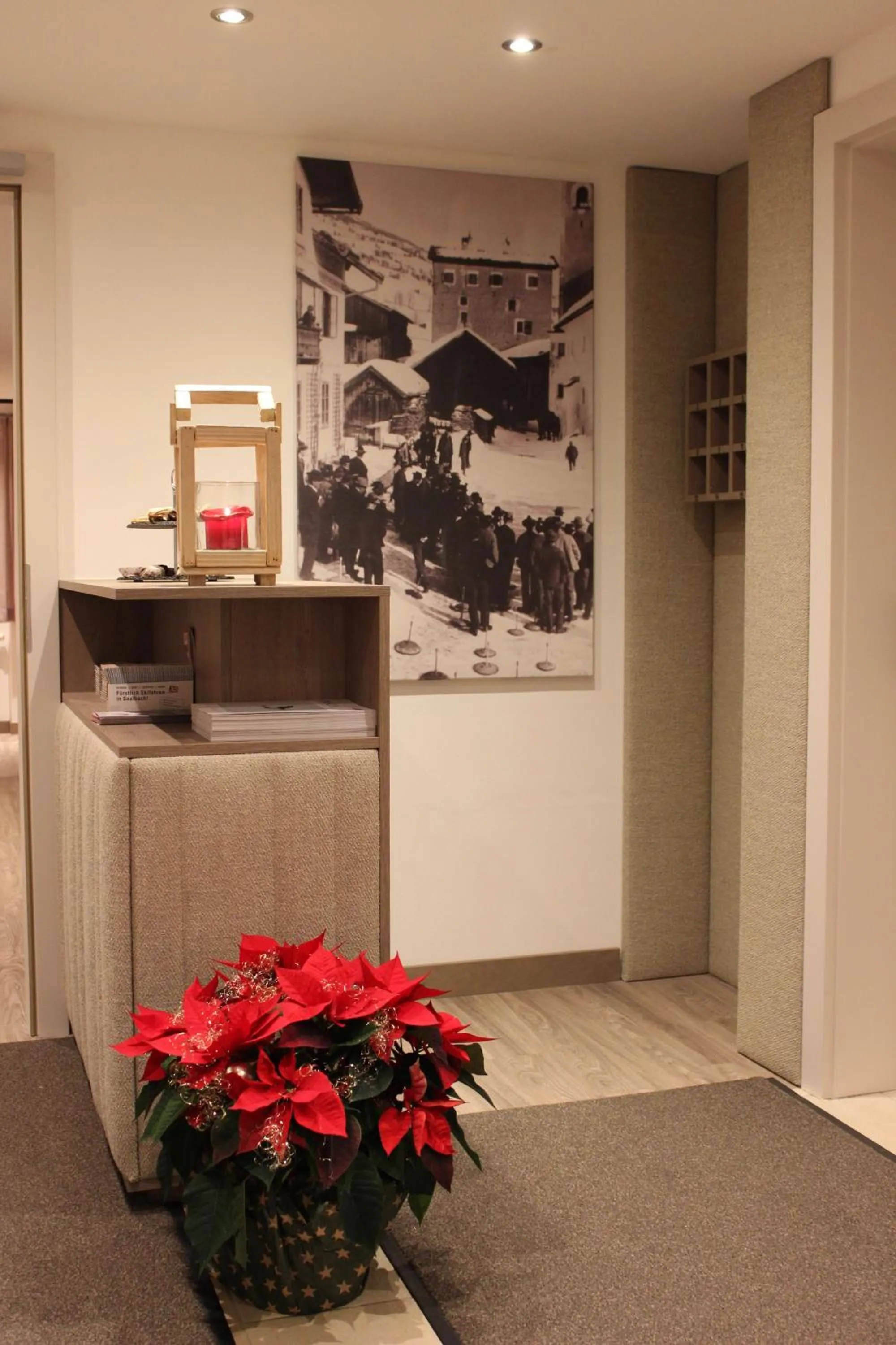 Lobby or reception in Pension Michael