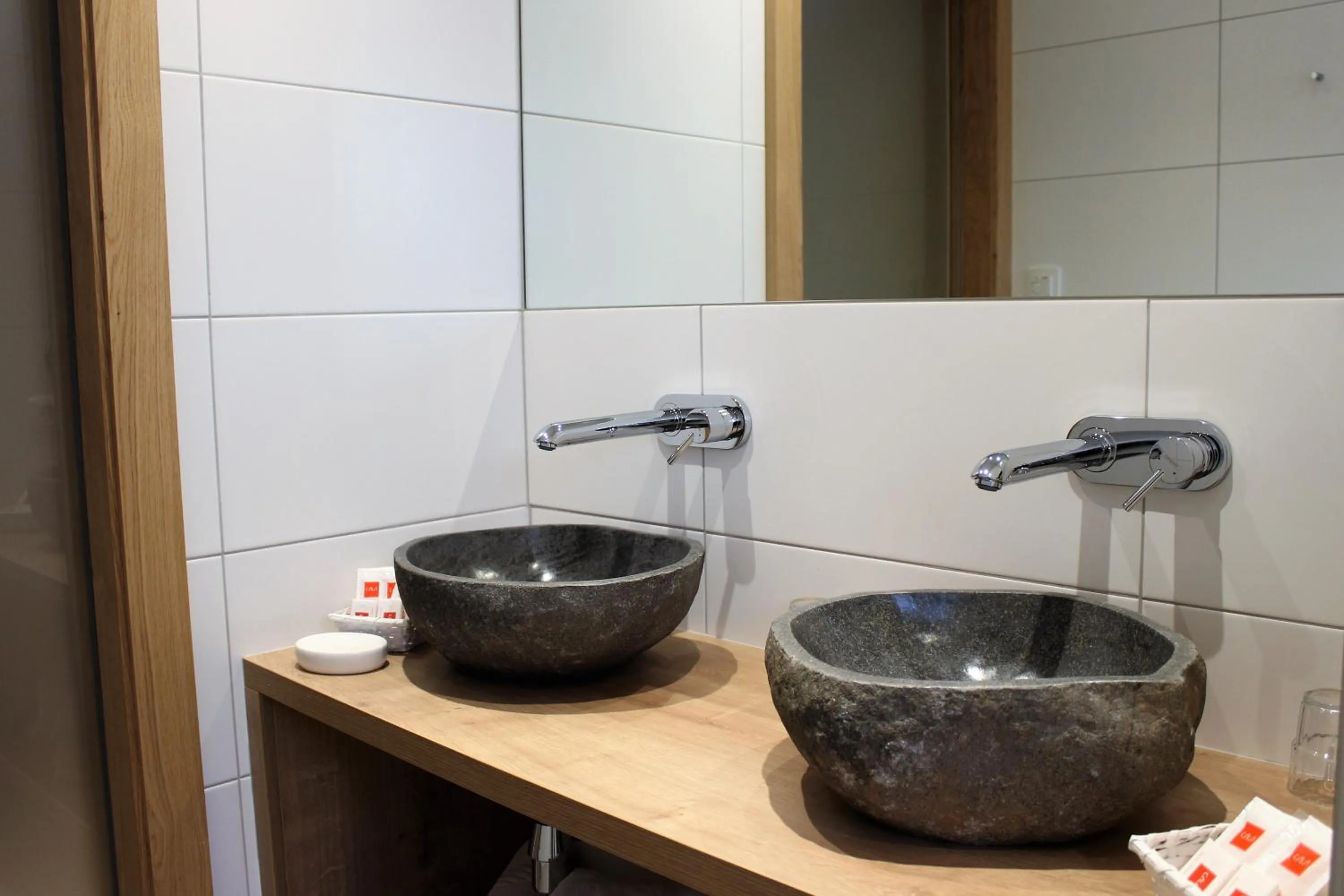 Shower in Pension Michael