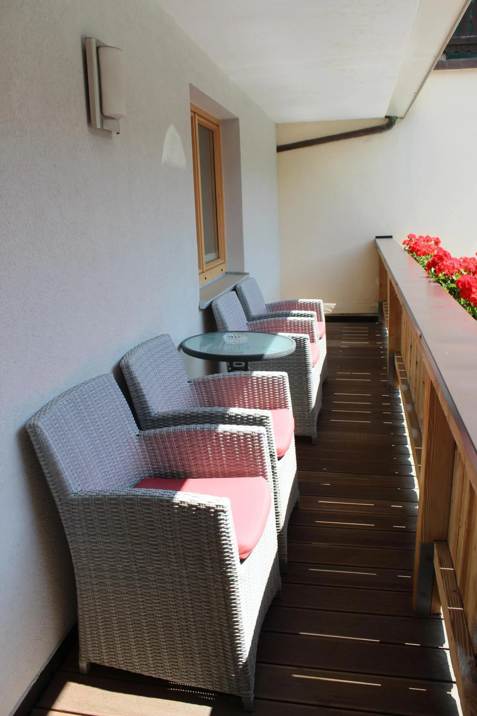 Balcony/Terrace in Pension Michael