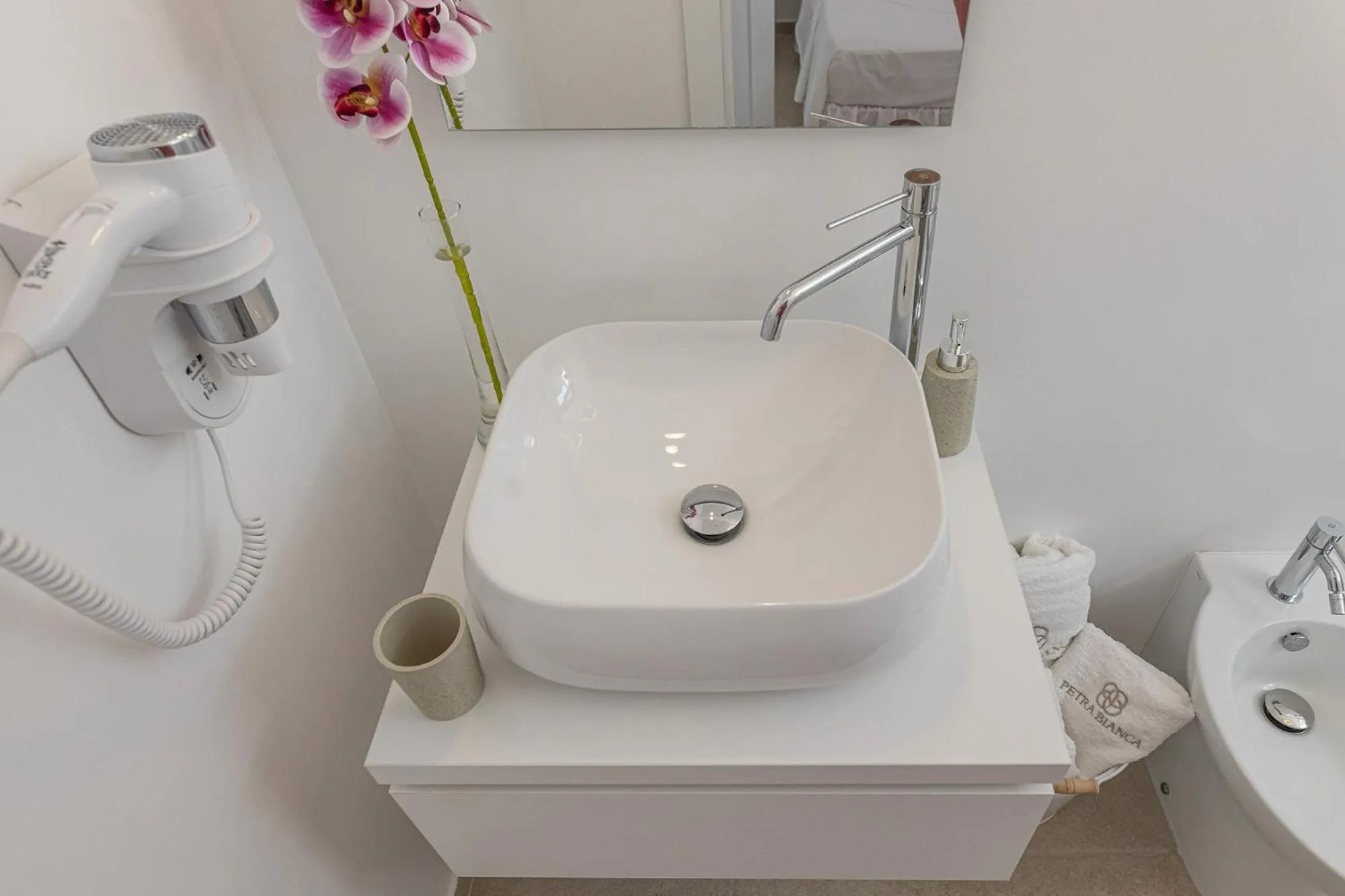 Bathroom in Petra Bianca