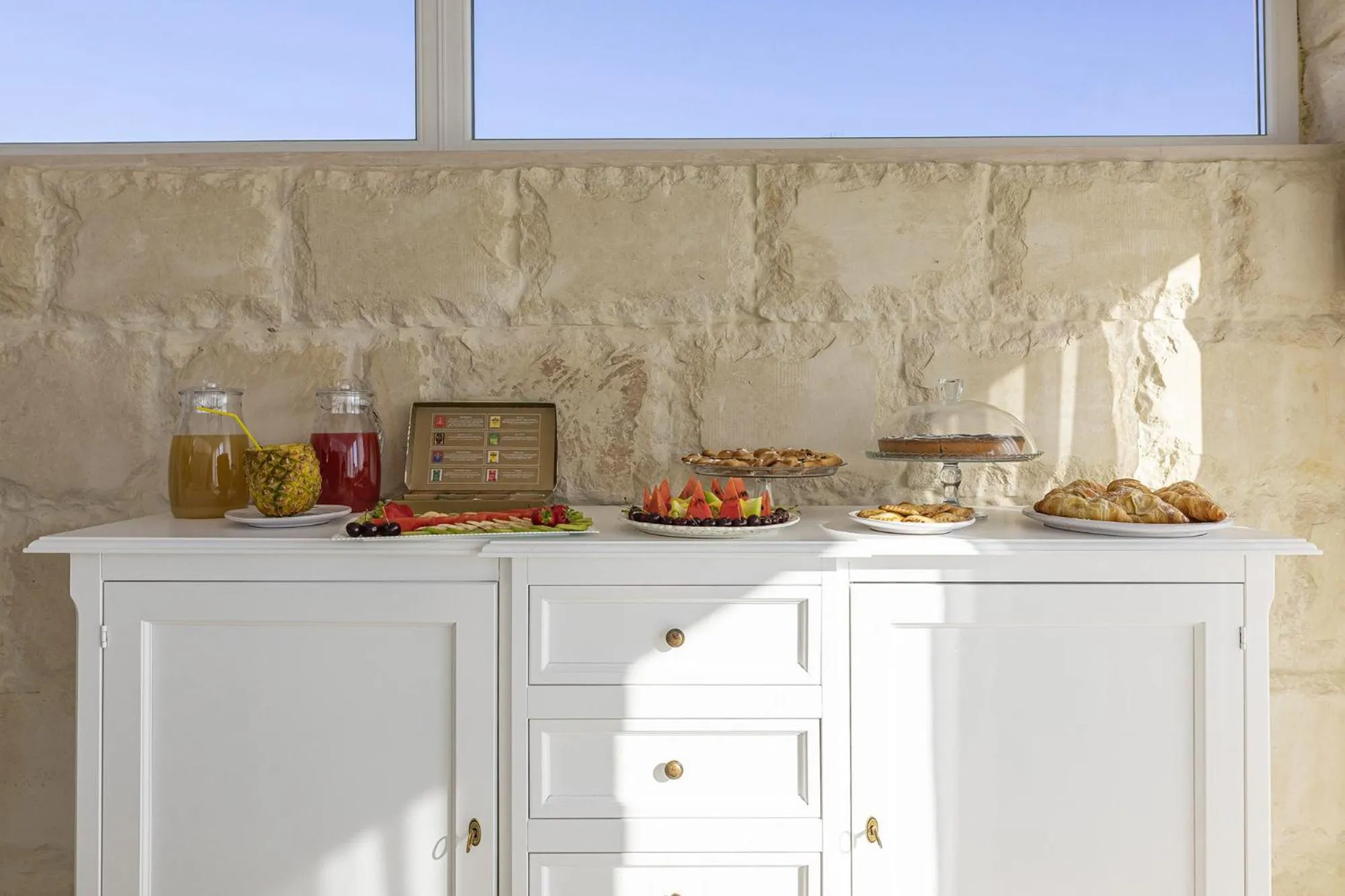 Breakfast in Petra Bianca