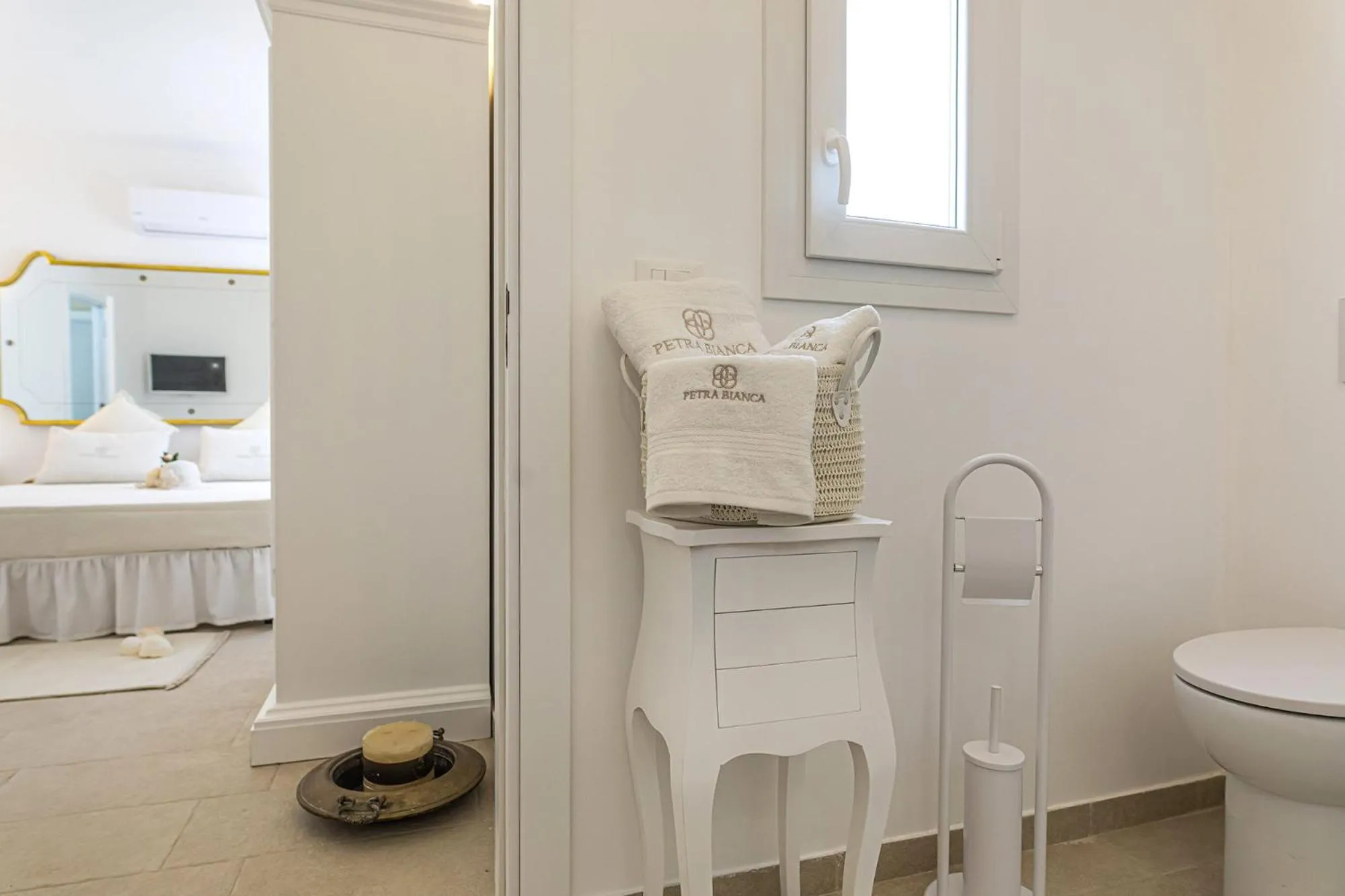 Bathroom in Petra Bianca