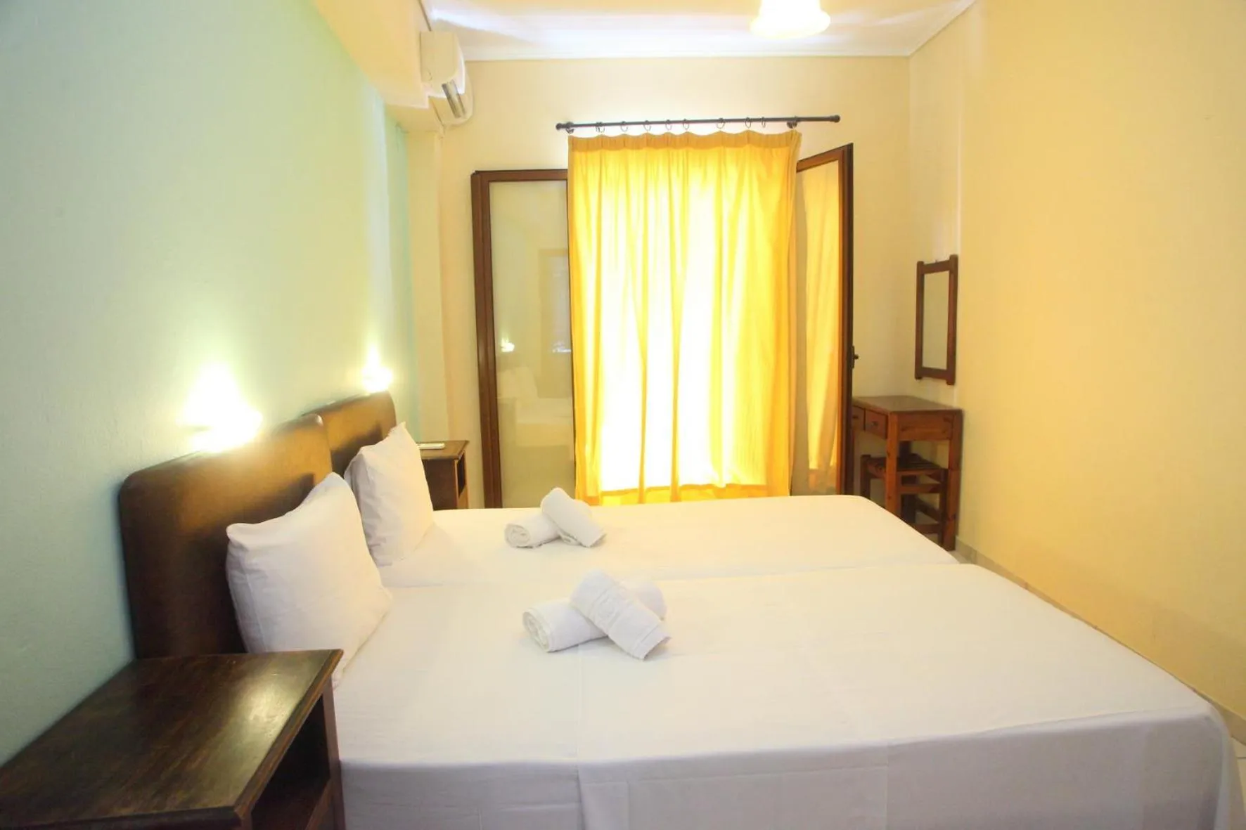 Bed in Vicky Apartments