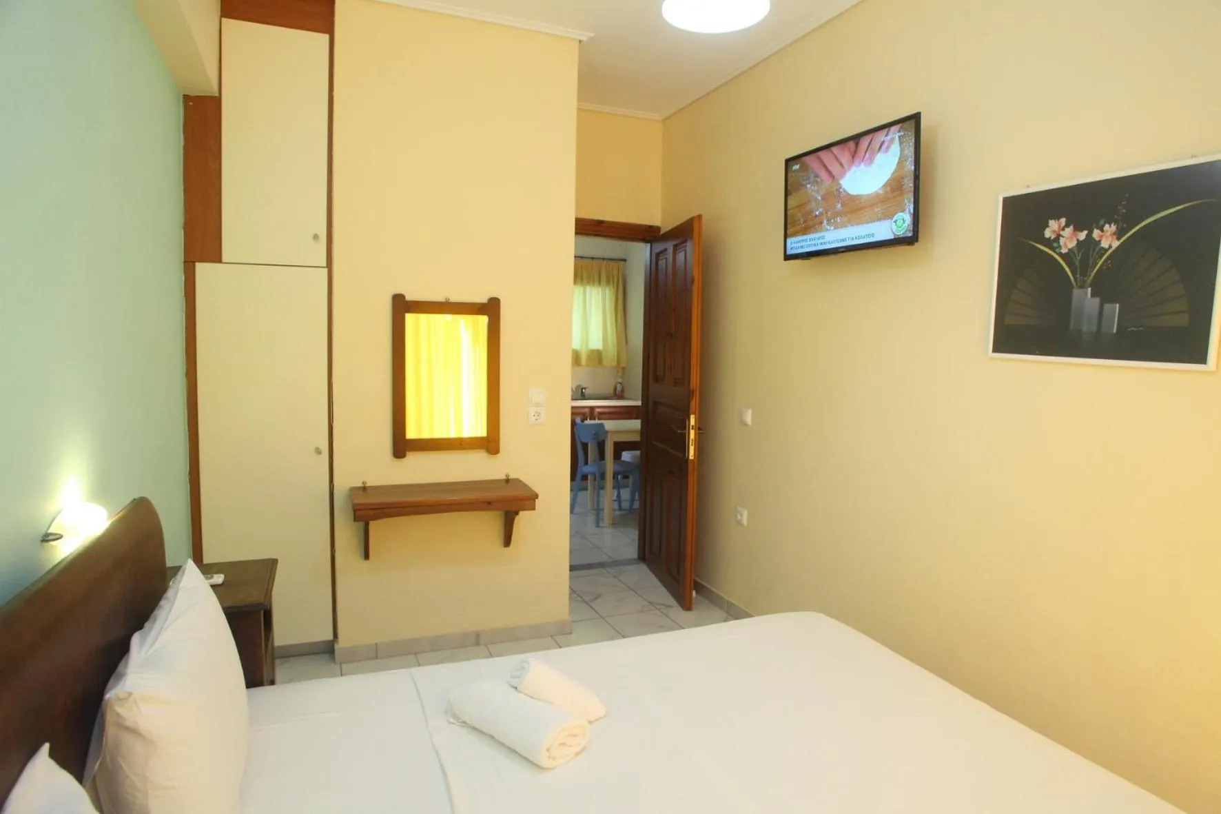Bed in Vicky Apartments