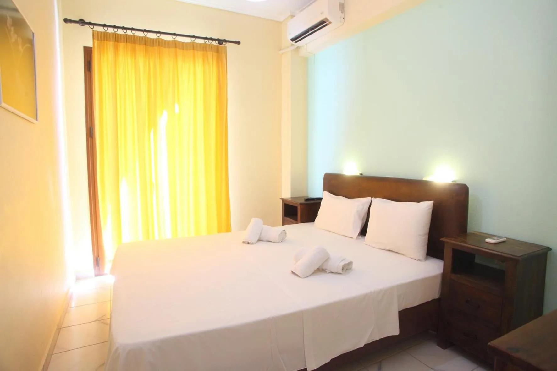 Bed in Vicky Apartments