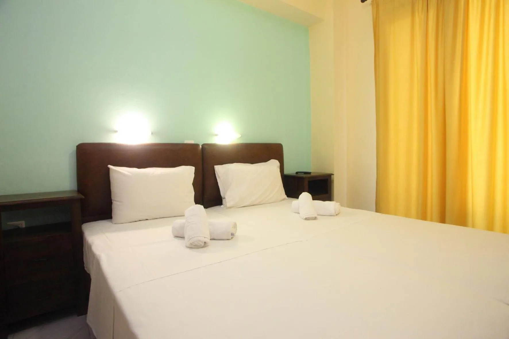 Bed in Vicky Apartments