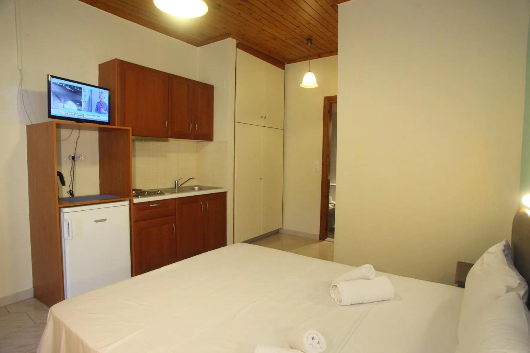 Bed in Vicky Apartments