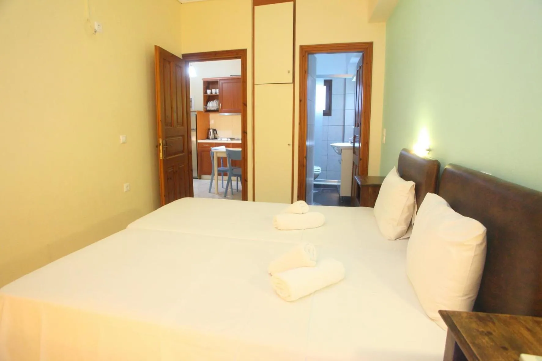 Bed in Vicky Apartments