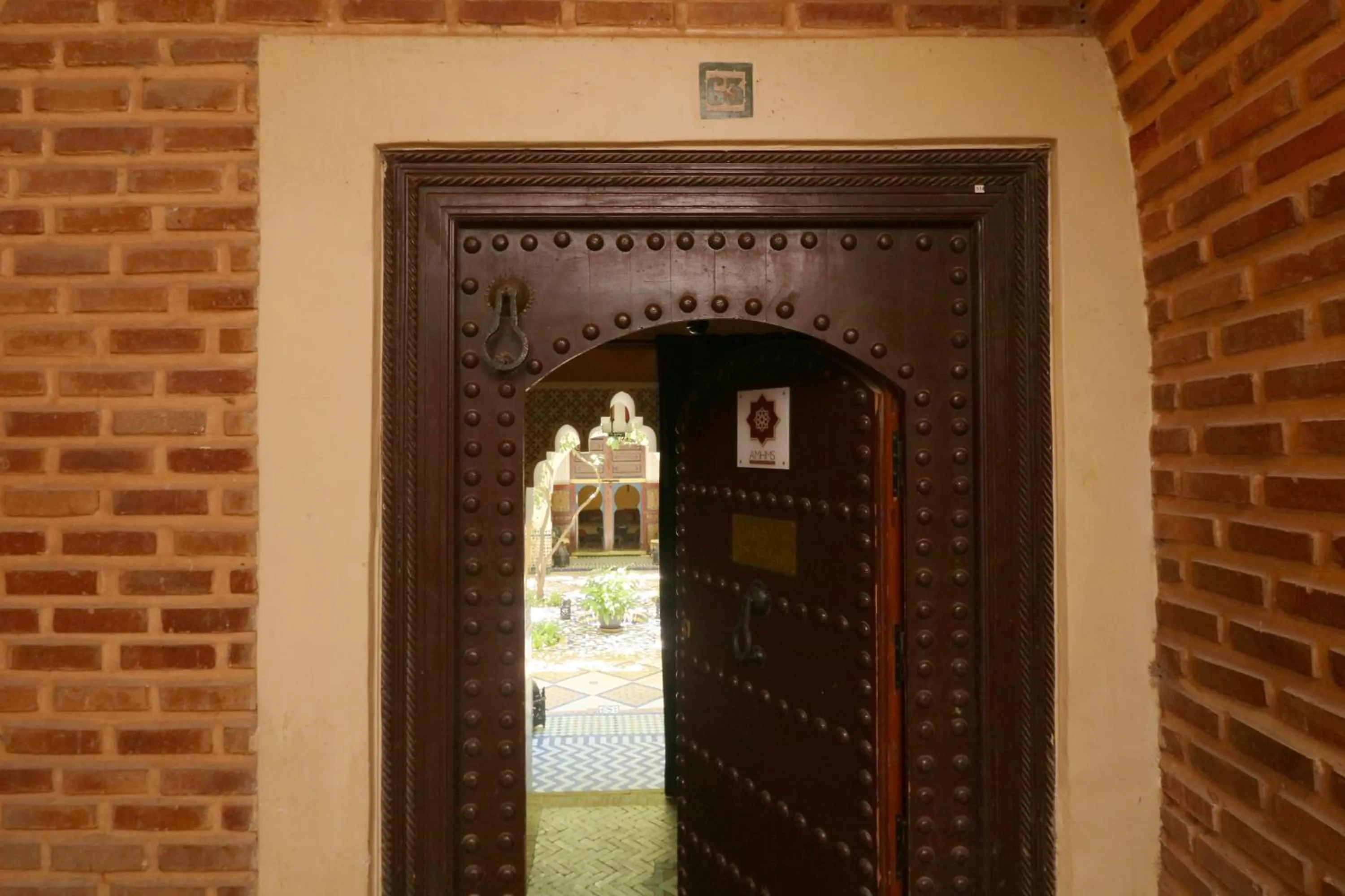 Facade/entrance in Ryad El Borj