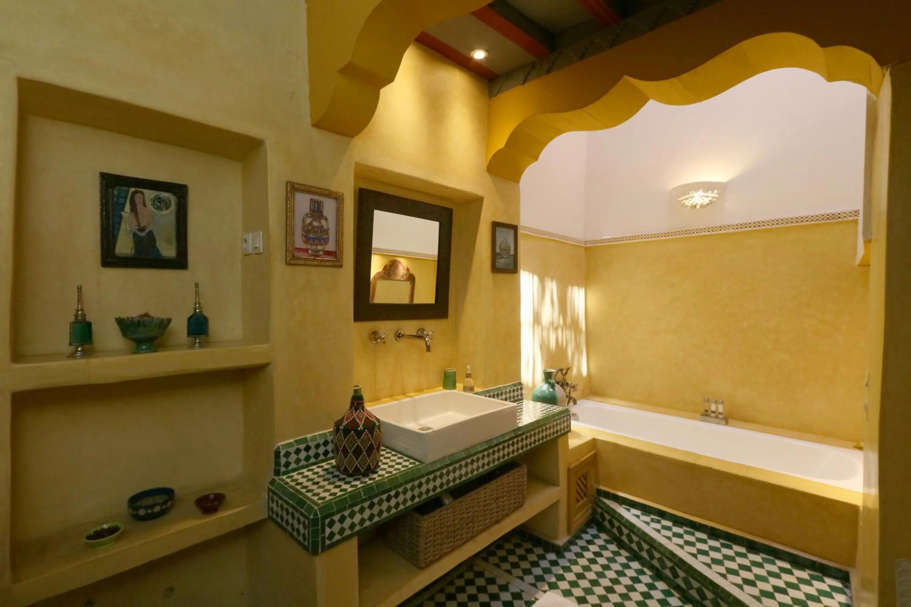 Bathroom in Ryad El Borj