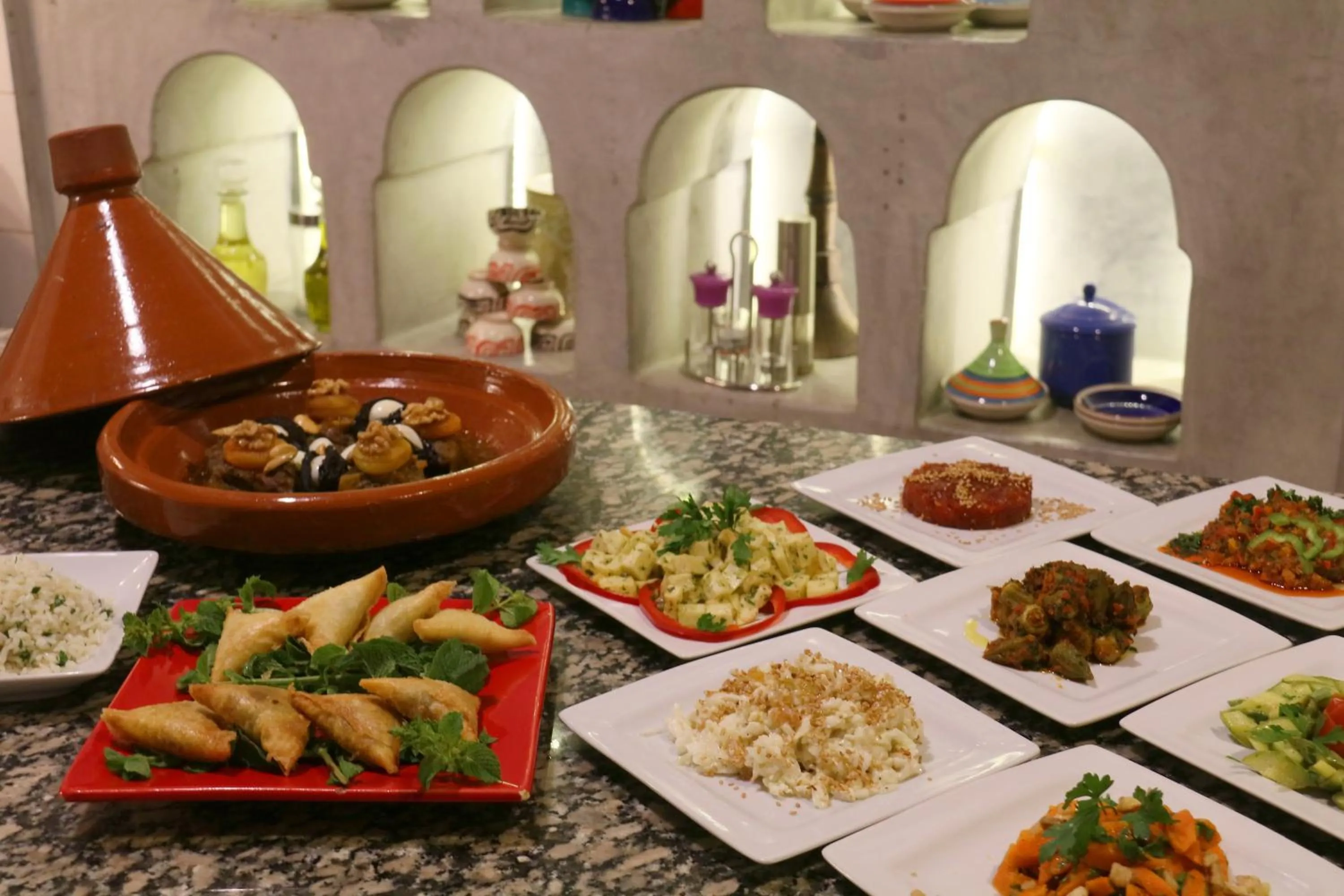 Food and drinks in Ryad El Borj