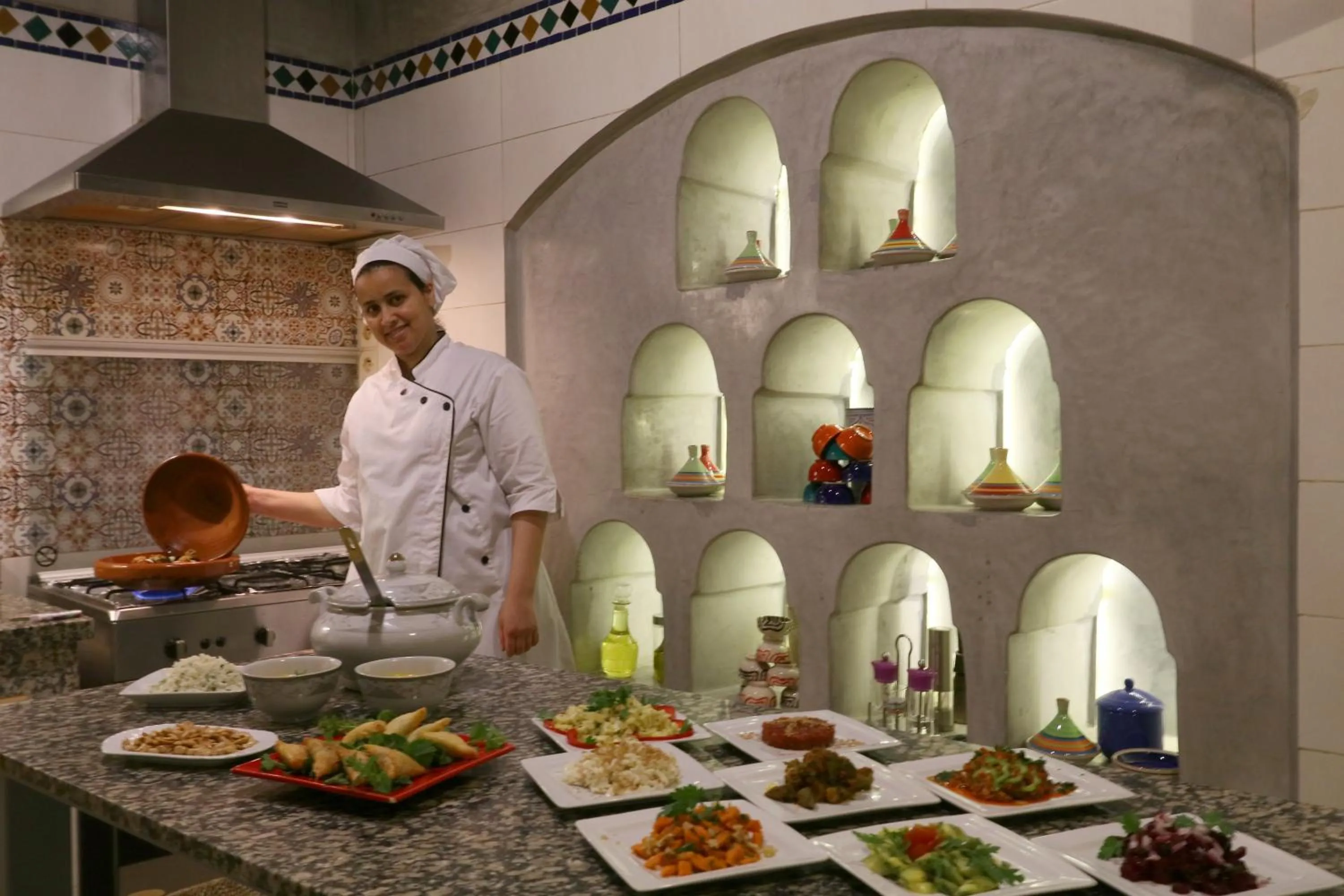 kitchen in Ryad El Borj
