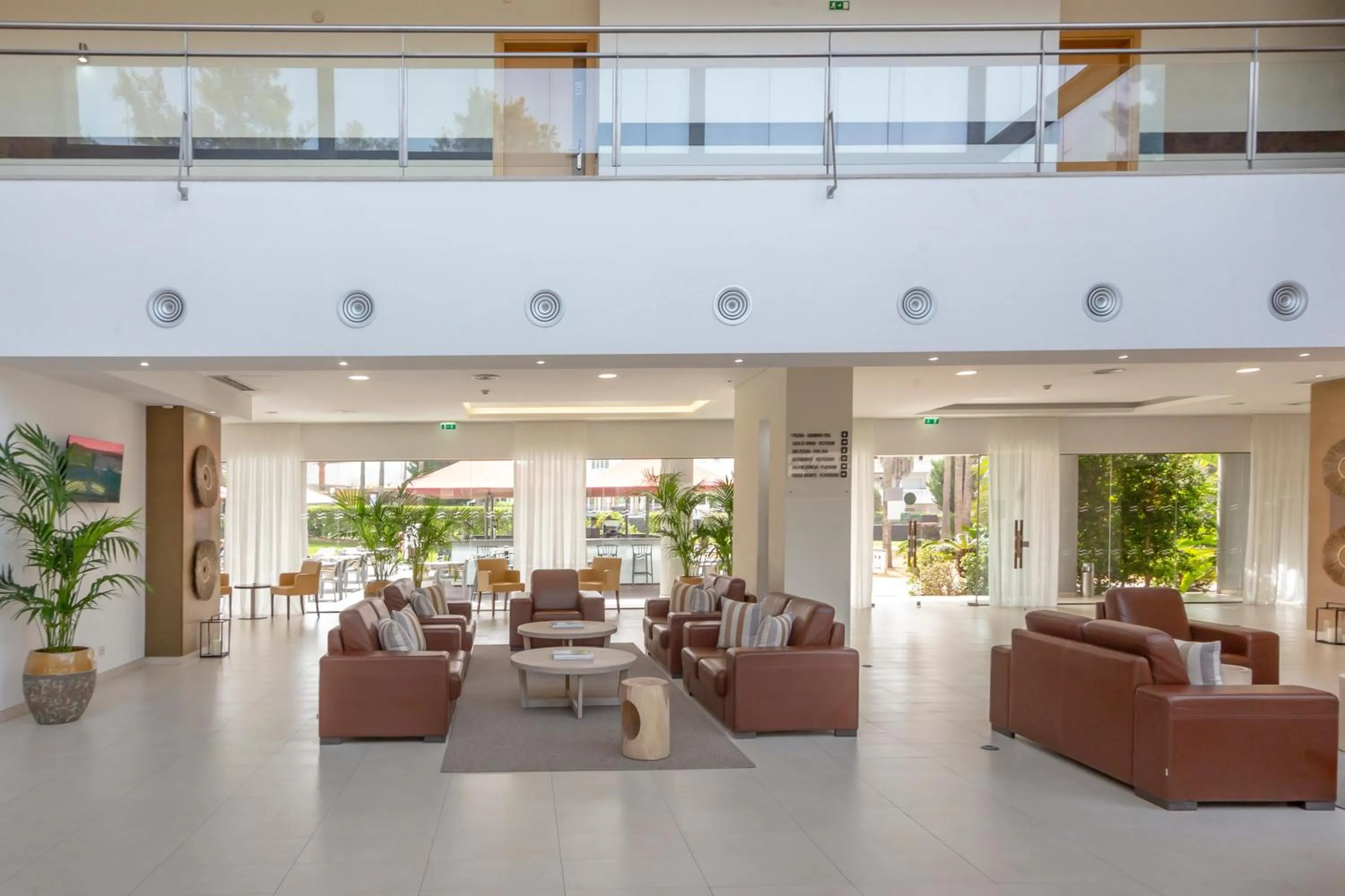 Lobby or reception in Areias Village Beach Suite Hotel