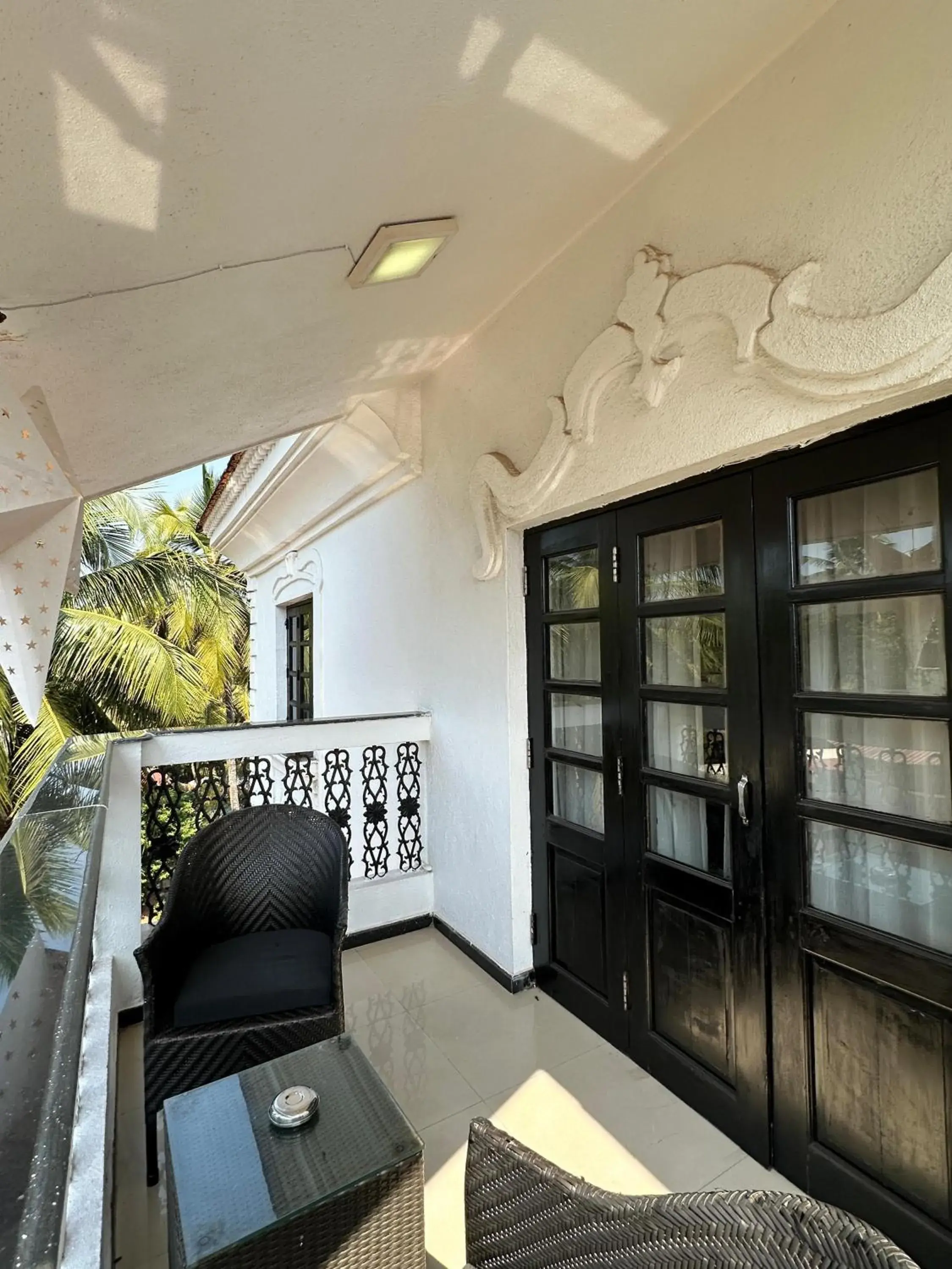 Balcony/Terrace in Silver Sands Hideaway Resort, Candolim Balcony/Terrace in Silver Sands Hideaway Resort, Candolim