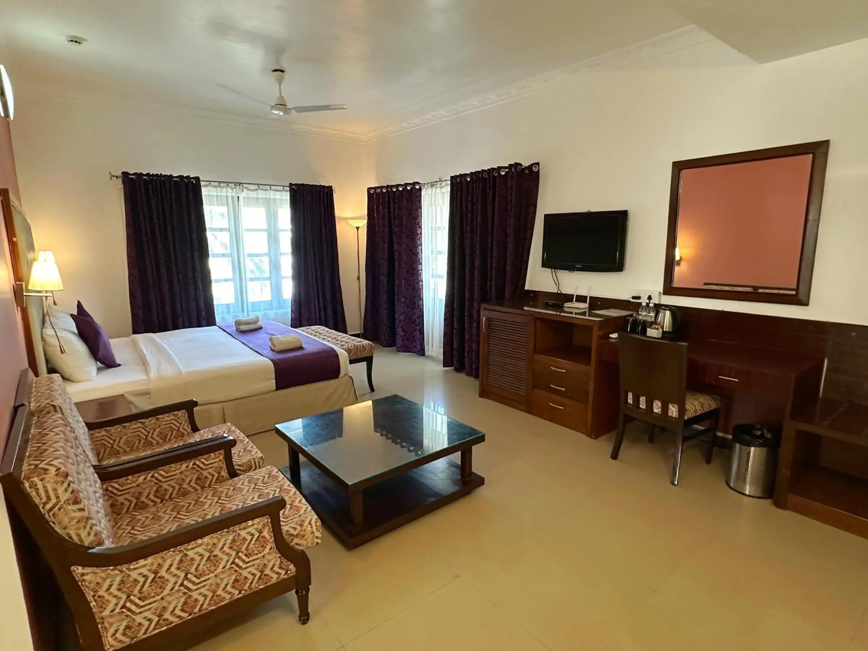 Bed in Silver Sands Hideaway Resort, Candolim Bed in Silver Sands Hideaway Resort, Candolim