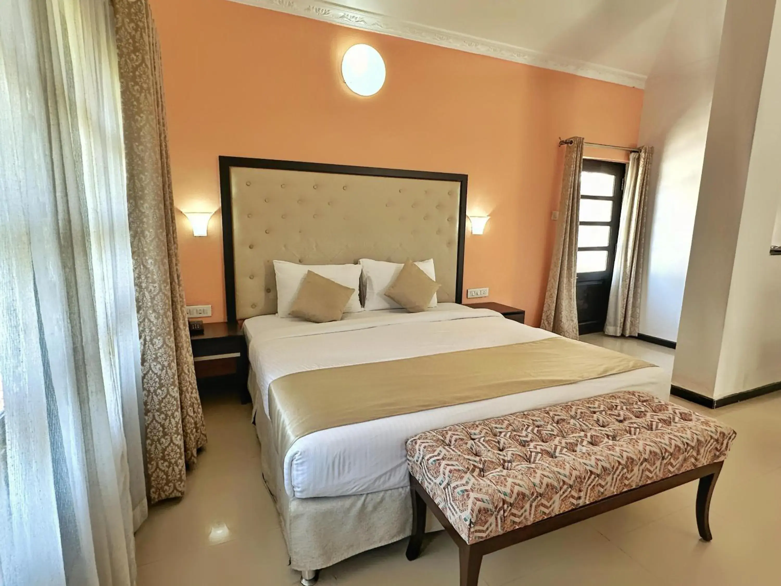 Bed in Silver Sands Hideaway Resort, Candolim Bed in Silver Sands Hideaway Resort, Candolim