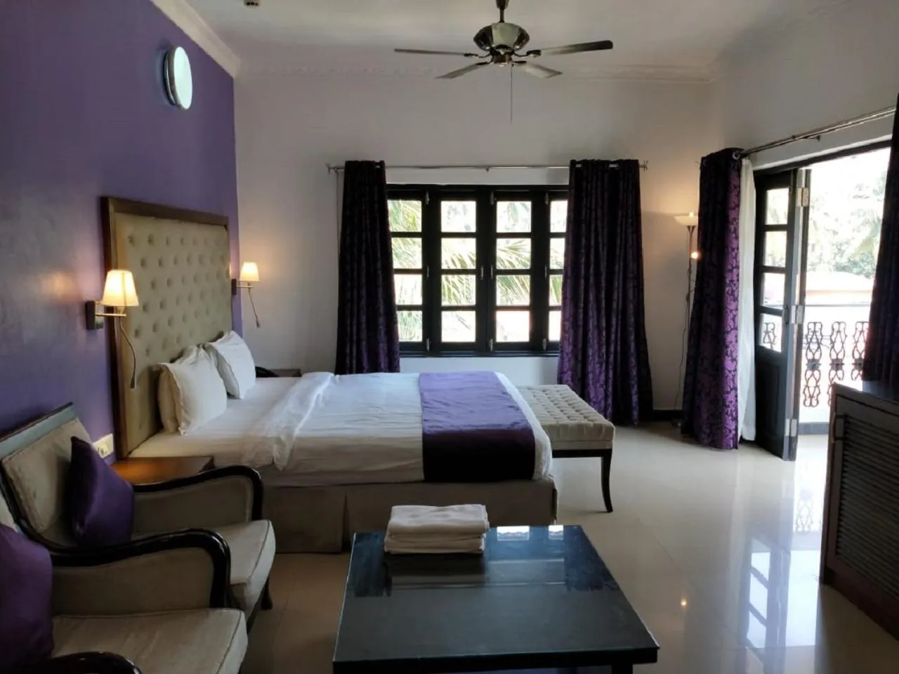 Bed in Silver Sands Hideaway Resort, Candolim