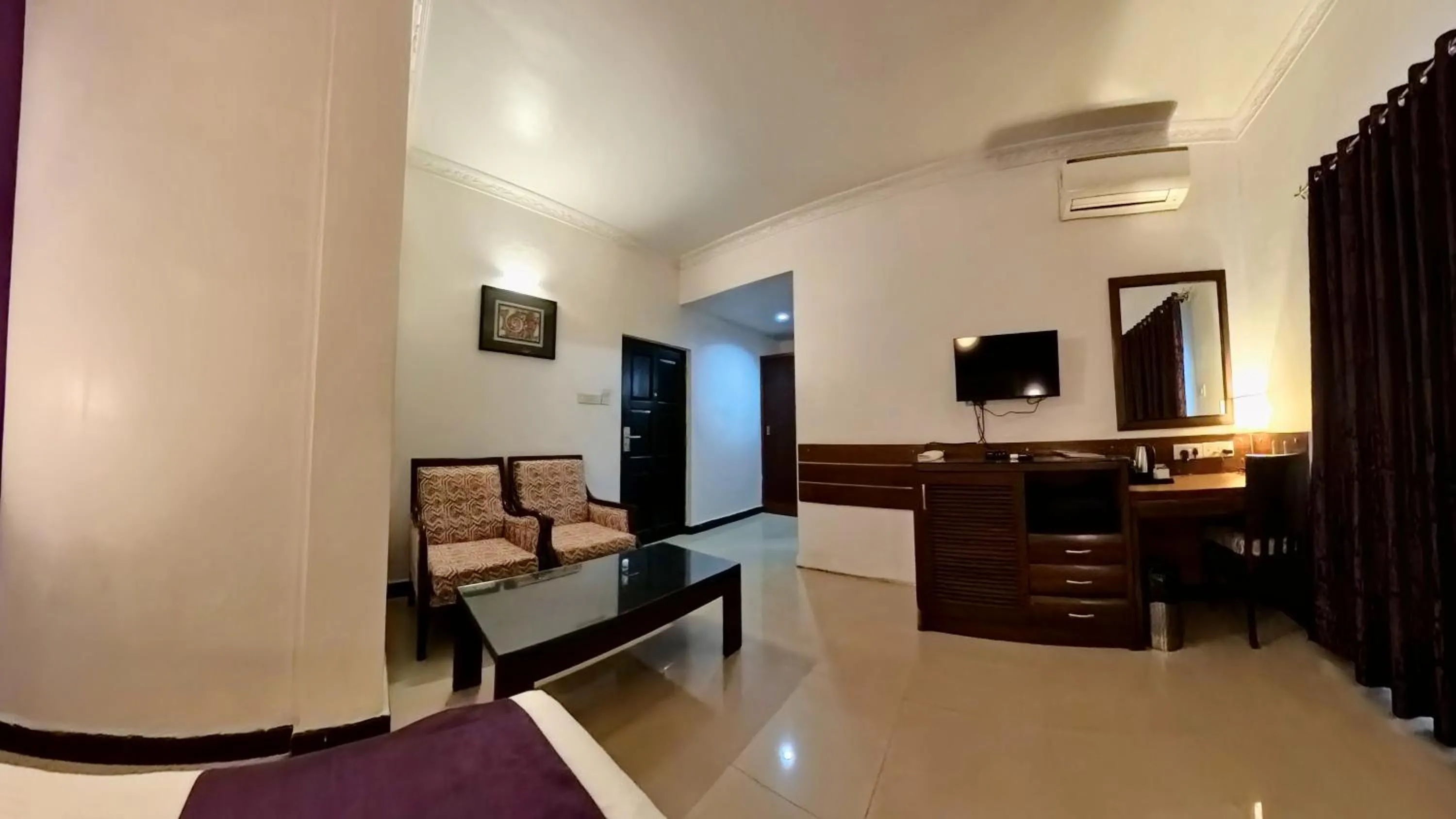 Seating area in Silver Sands Hideaway Resort, Candolim