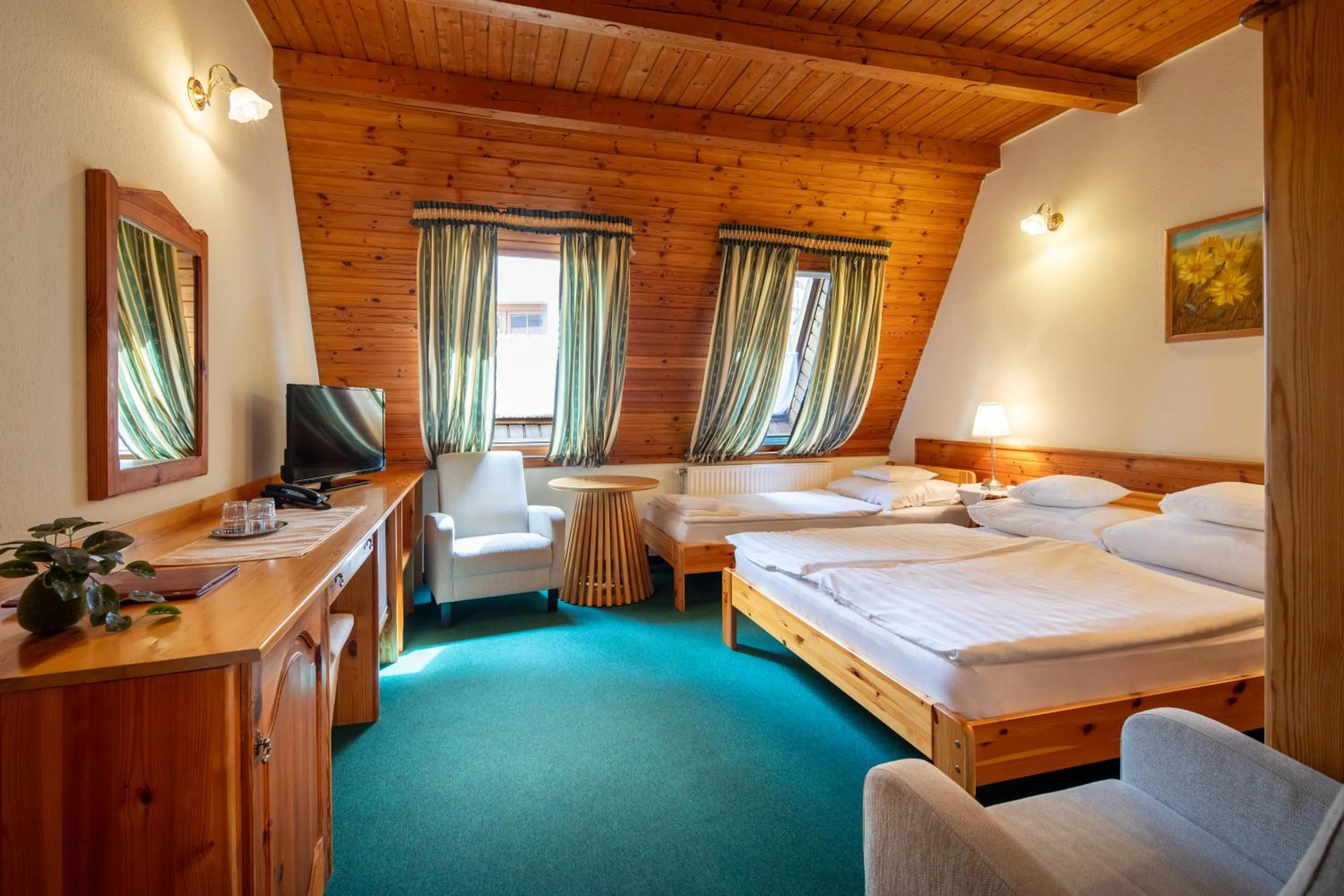 Bedroom, Bed in Hajdú Kastély Hotel