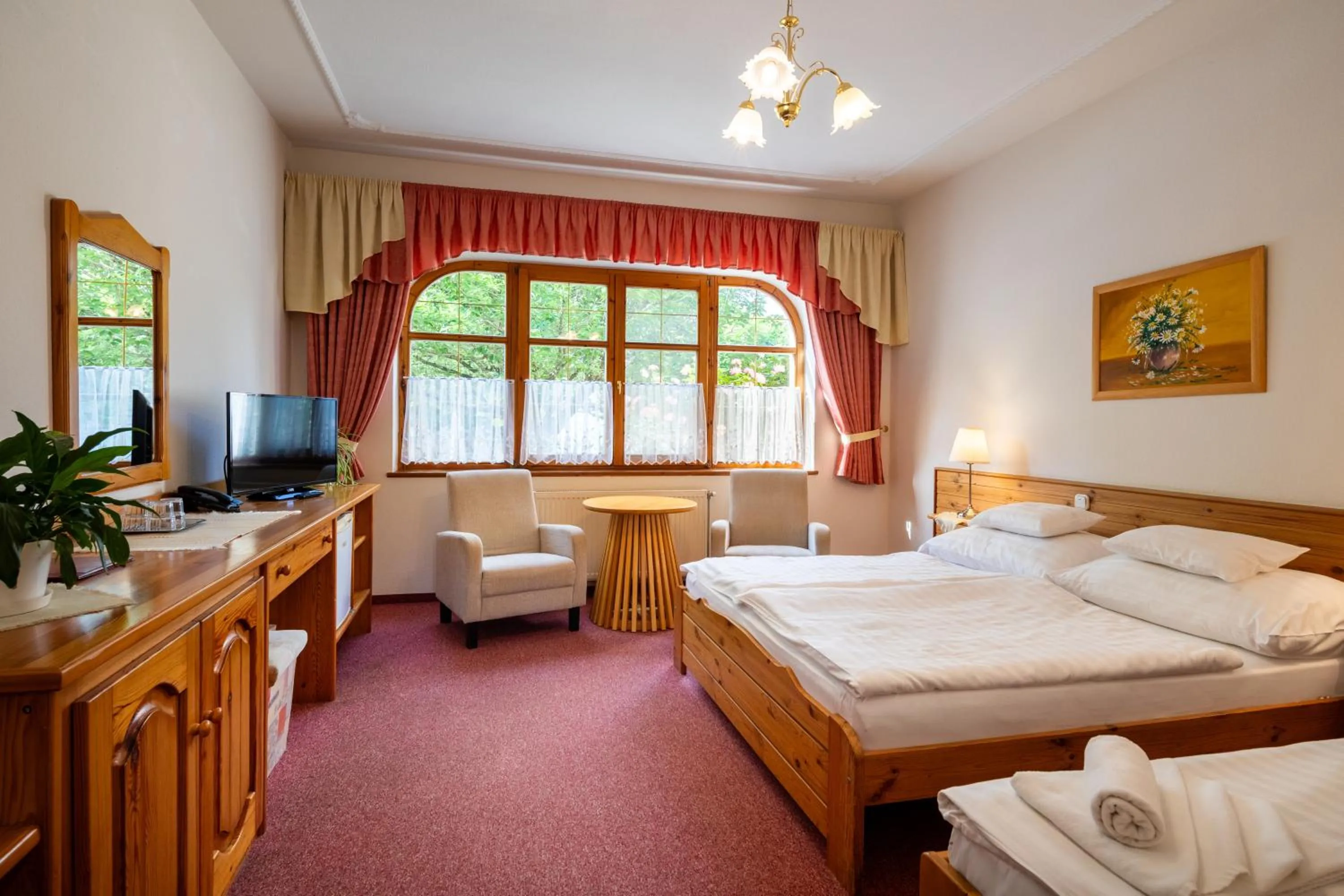 Bedroom, Bed in Hajdú Kastély Hotel