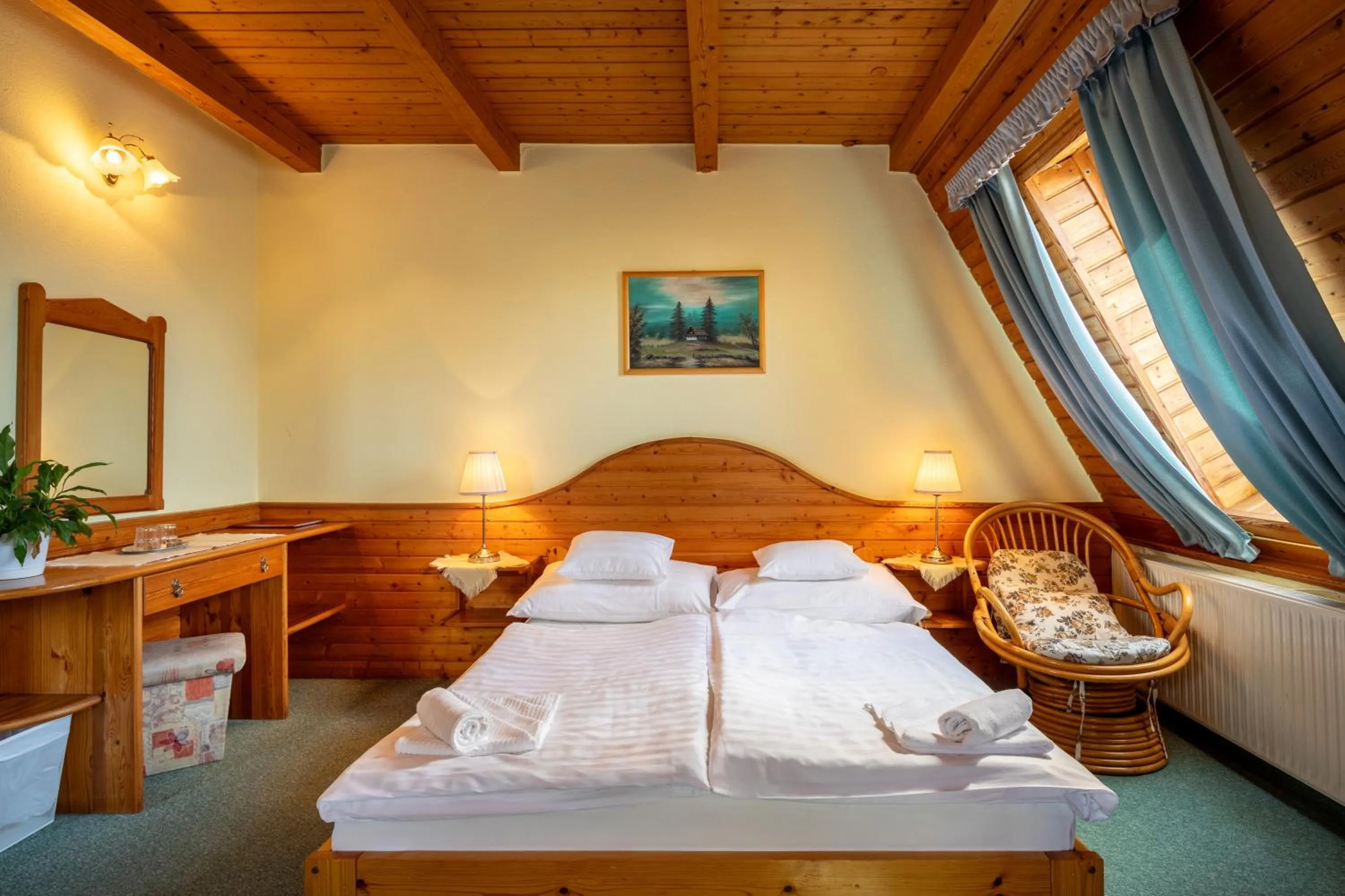 Bedroom, Bed in Hajdú Kastély Hotel