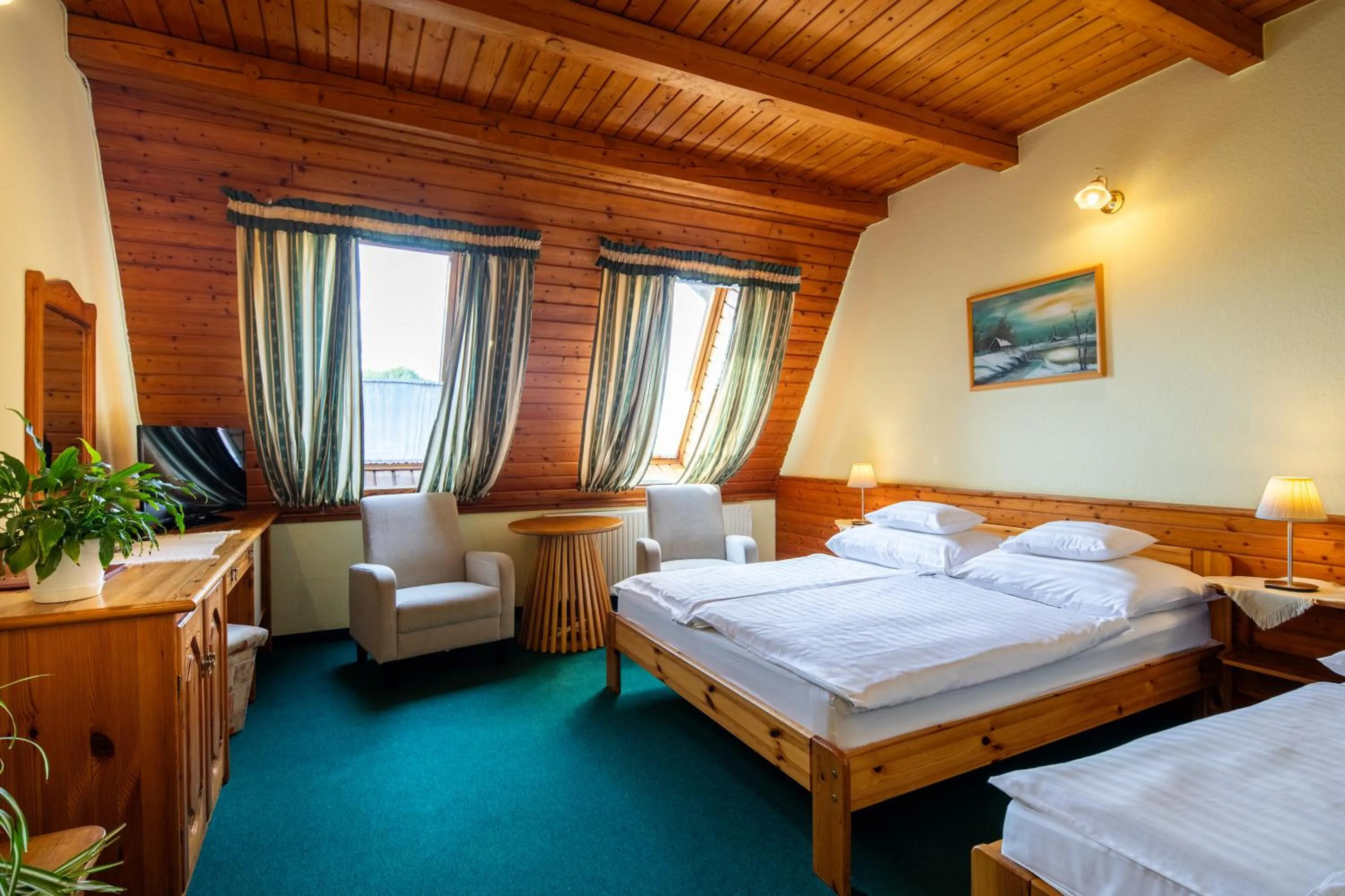 Bedroom, Bed in Hajdú Kastély Hotel