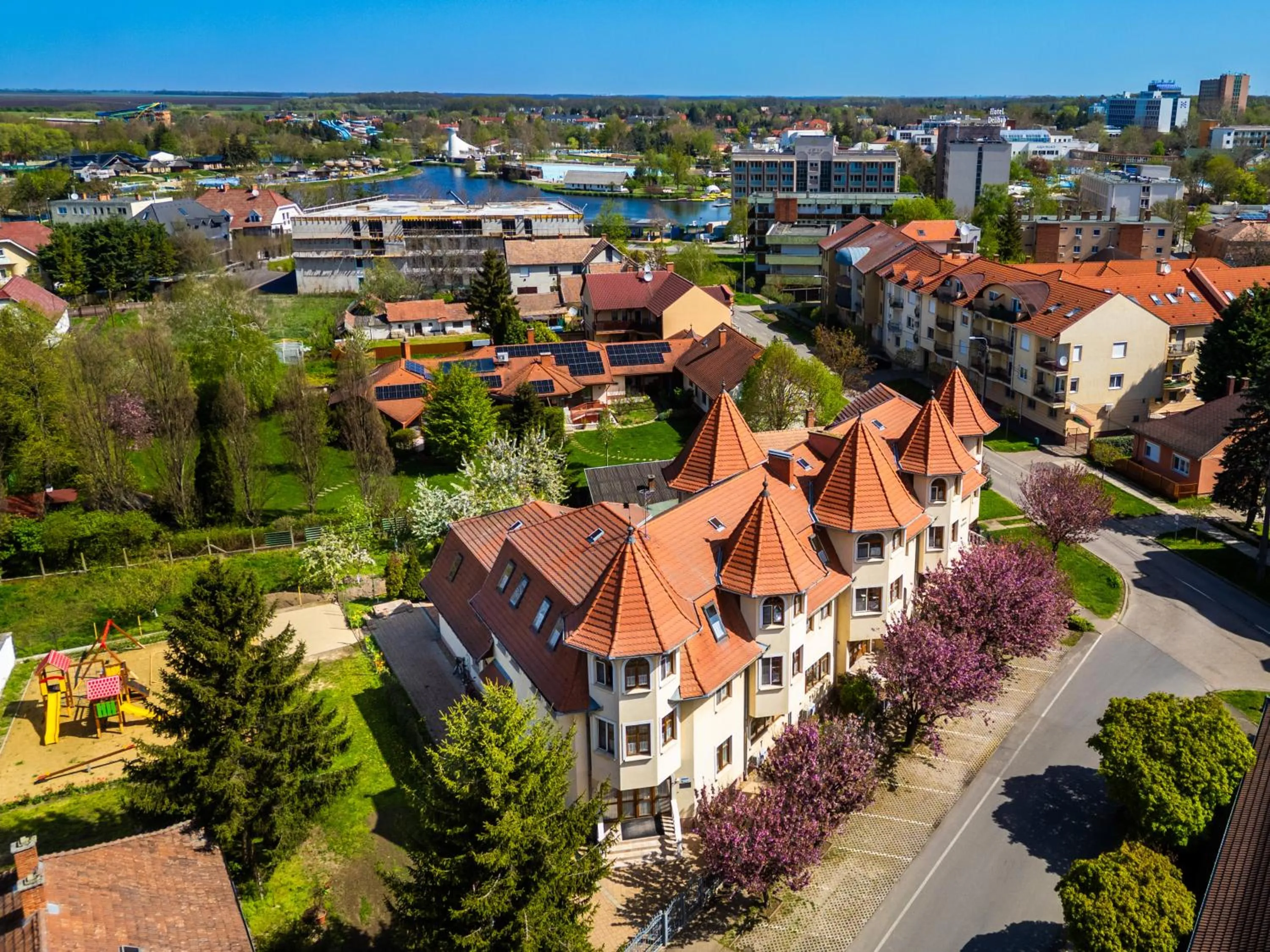 Property building in Hajdú Kastély Hotel