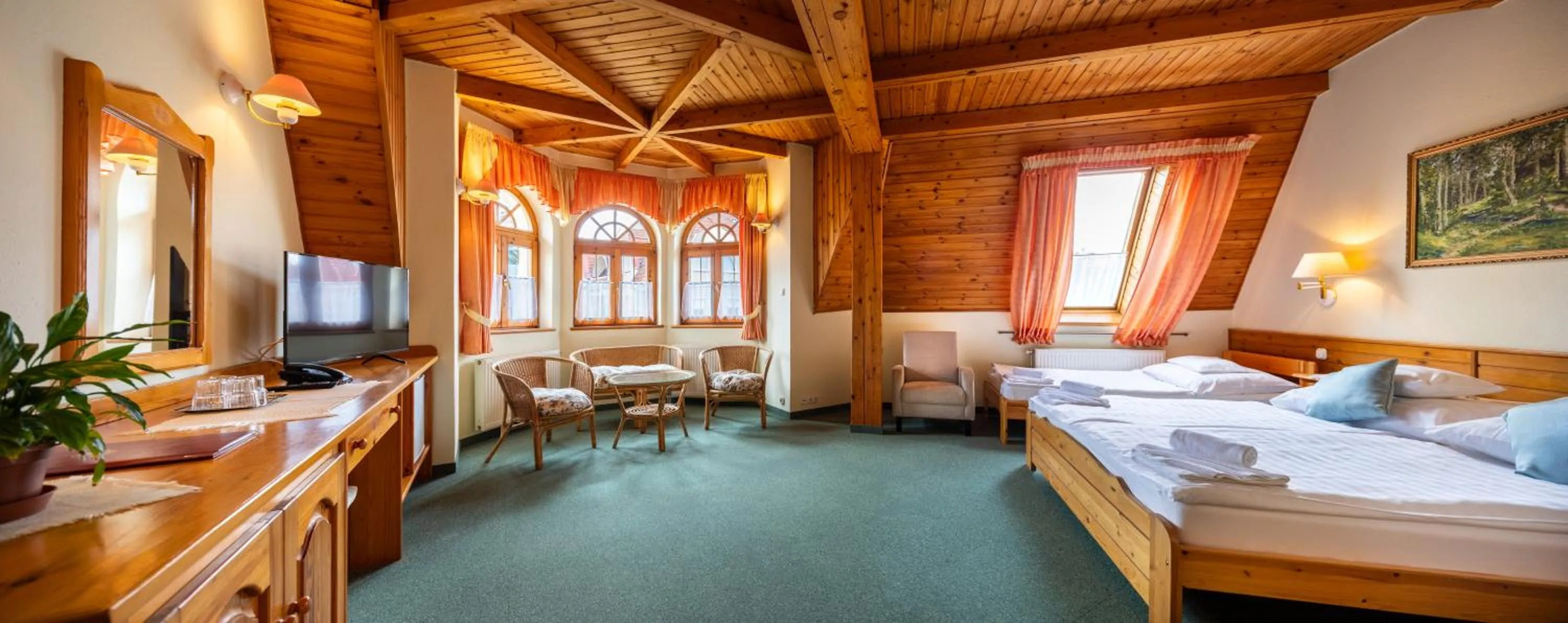 Bedroom, Bed in Hajdú Kastély Hotel