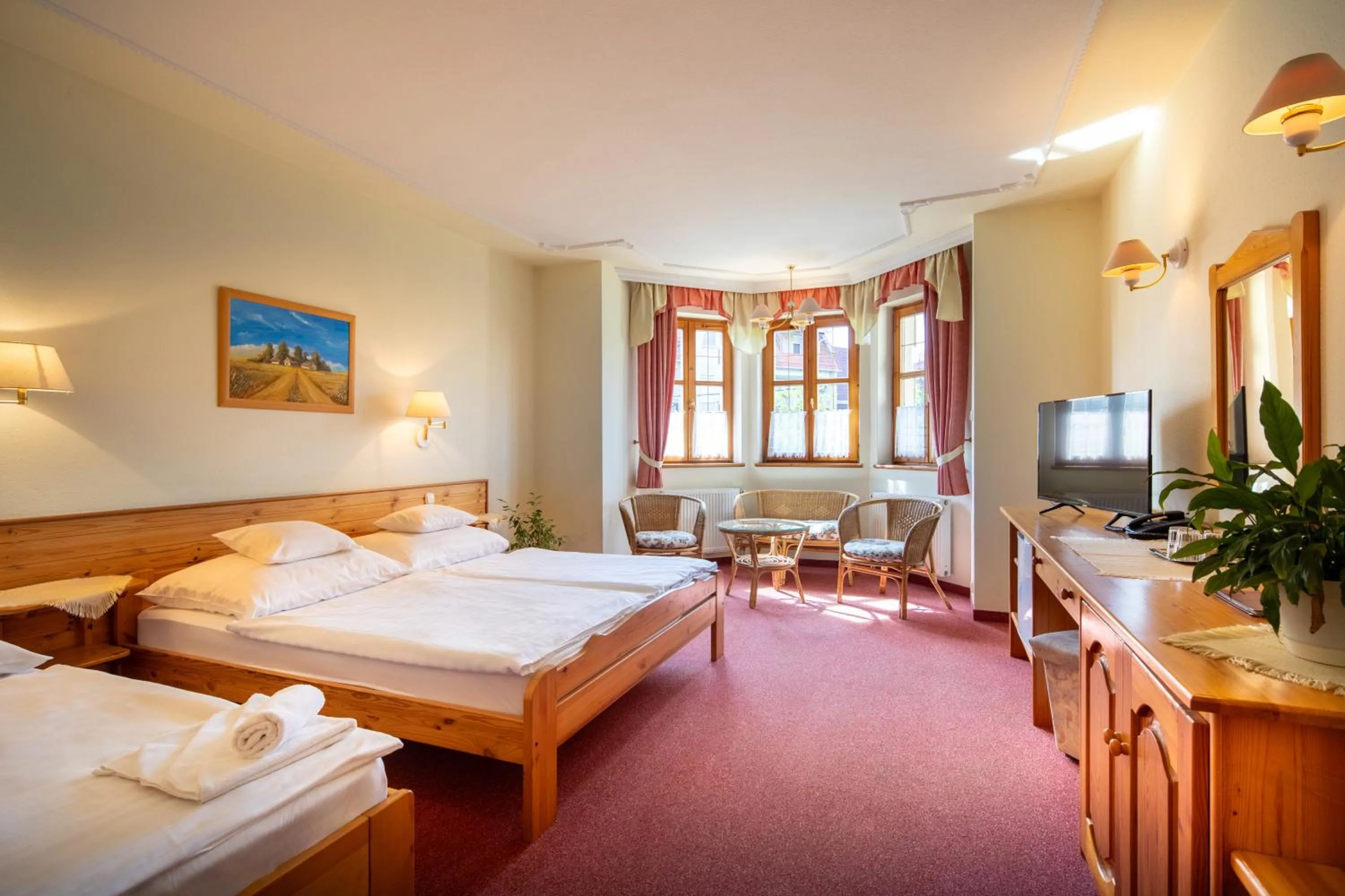 Bedroom, Bed in Hajdú Kastély Hotel