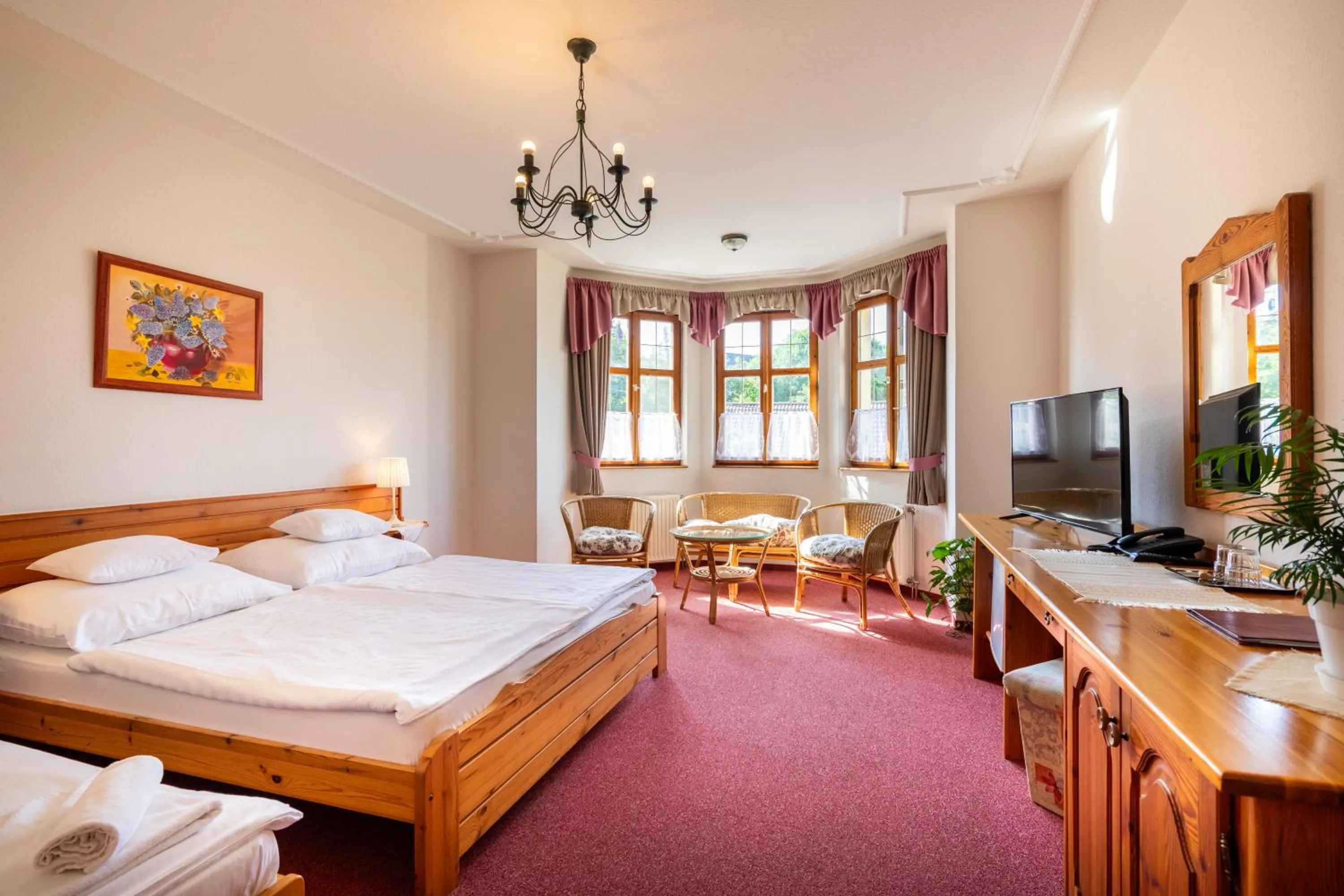 Bedroom, Bed in Hajdú Kastély Hotel
