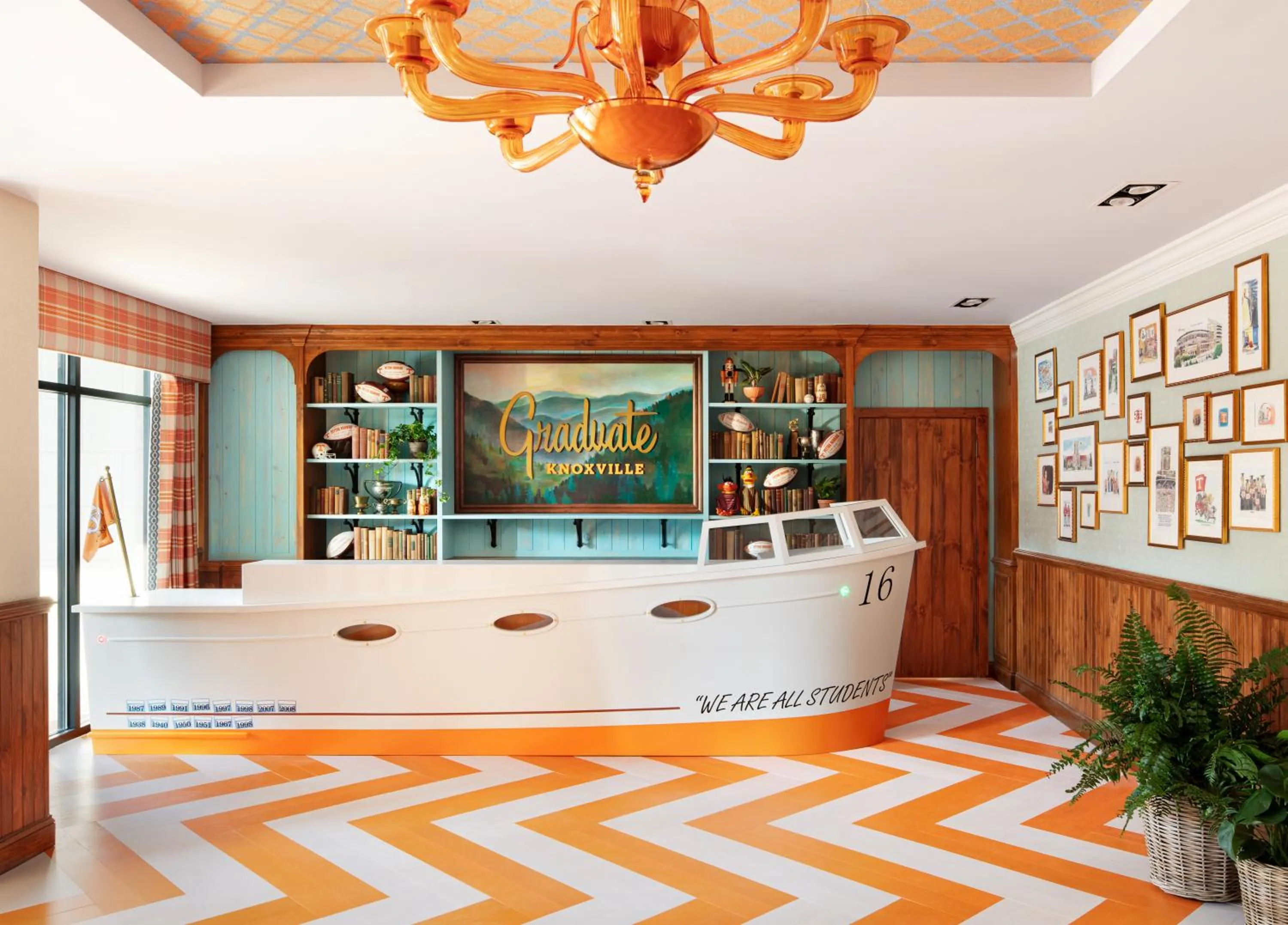 Lobby or reception in Graduate by Hilton Knoxville