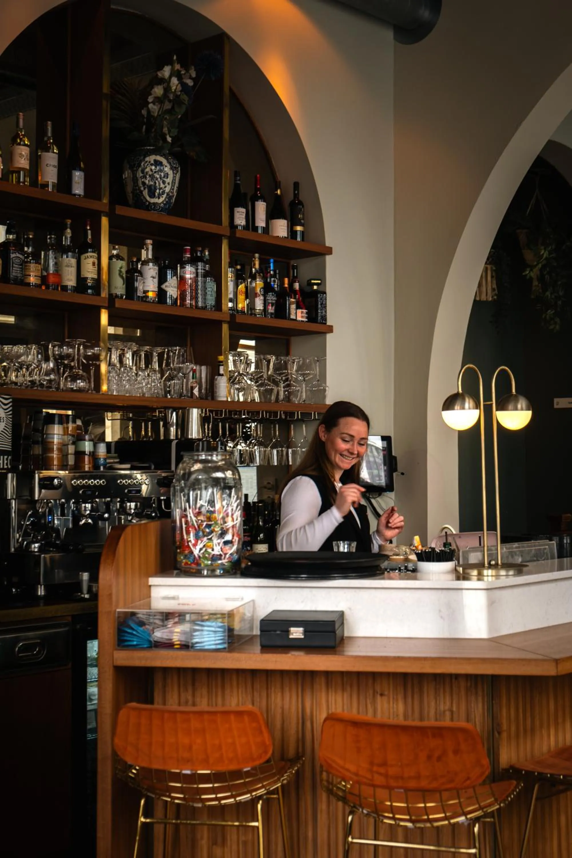 Lounge or bar in FINCH Boutique Hotel, downtown