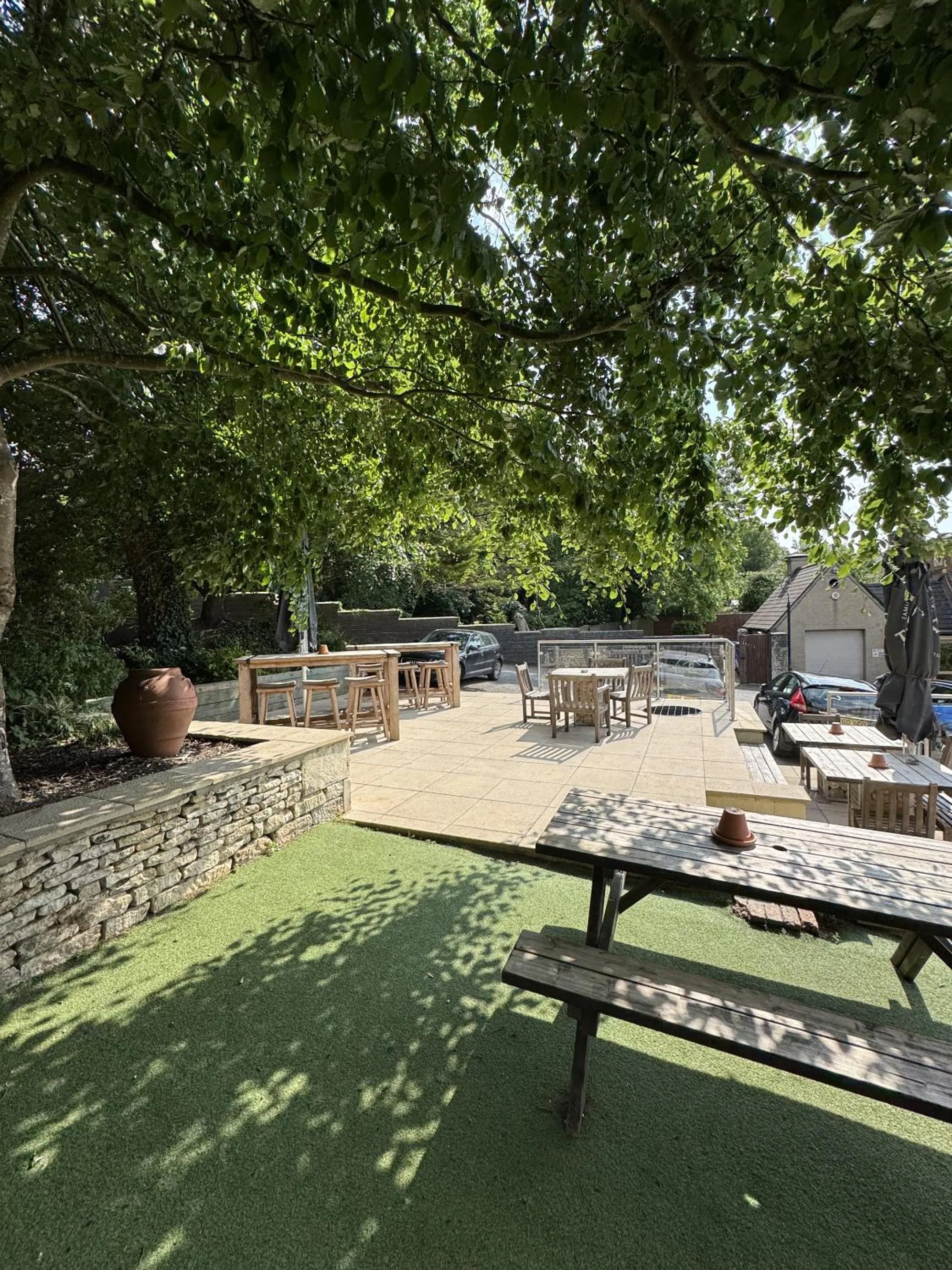 Garden in The Clothiers Arms