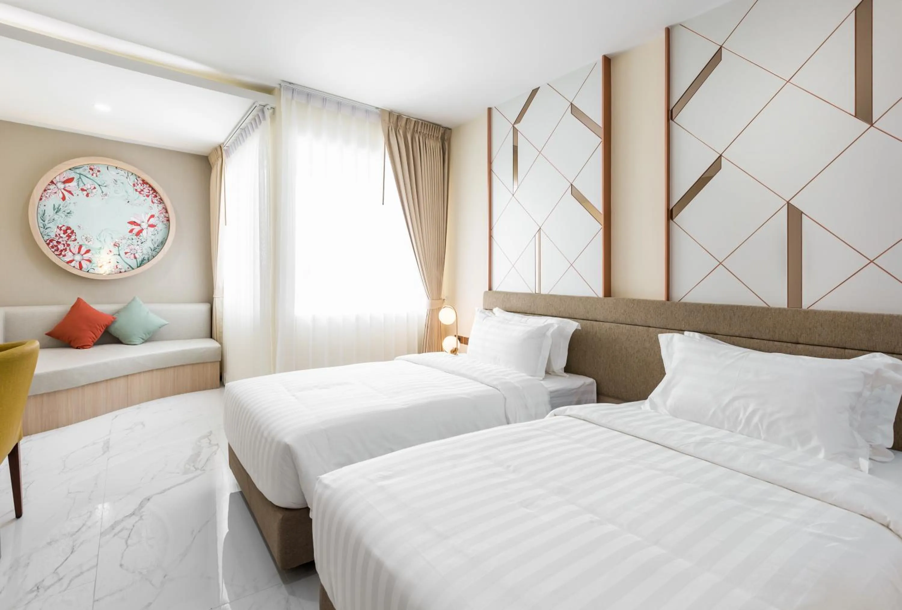 Photo of the whole room, Bed in The 8 Hotel Udonthani