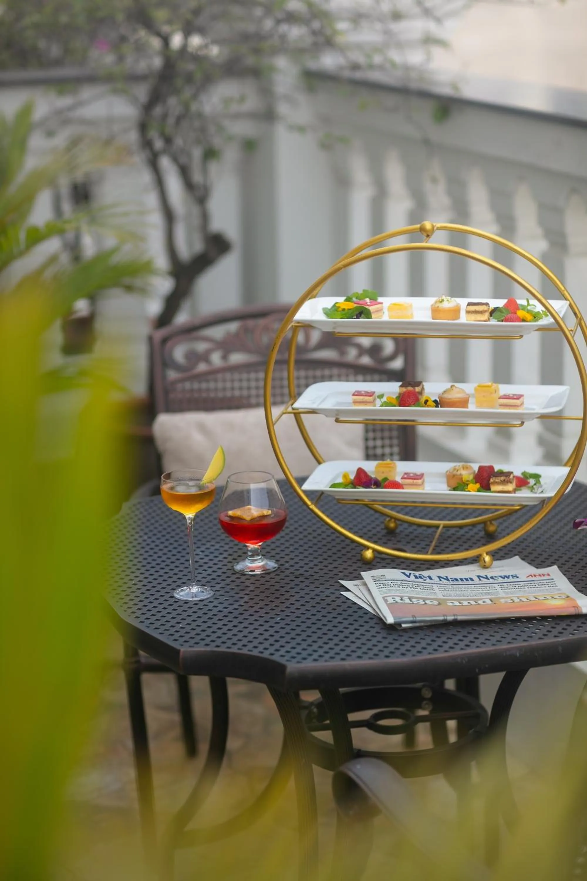 Balcony/Terrace in The Oriental Jade Hotel