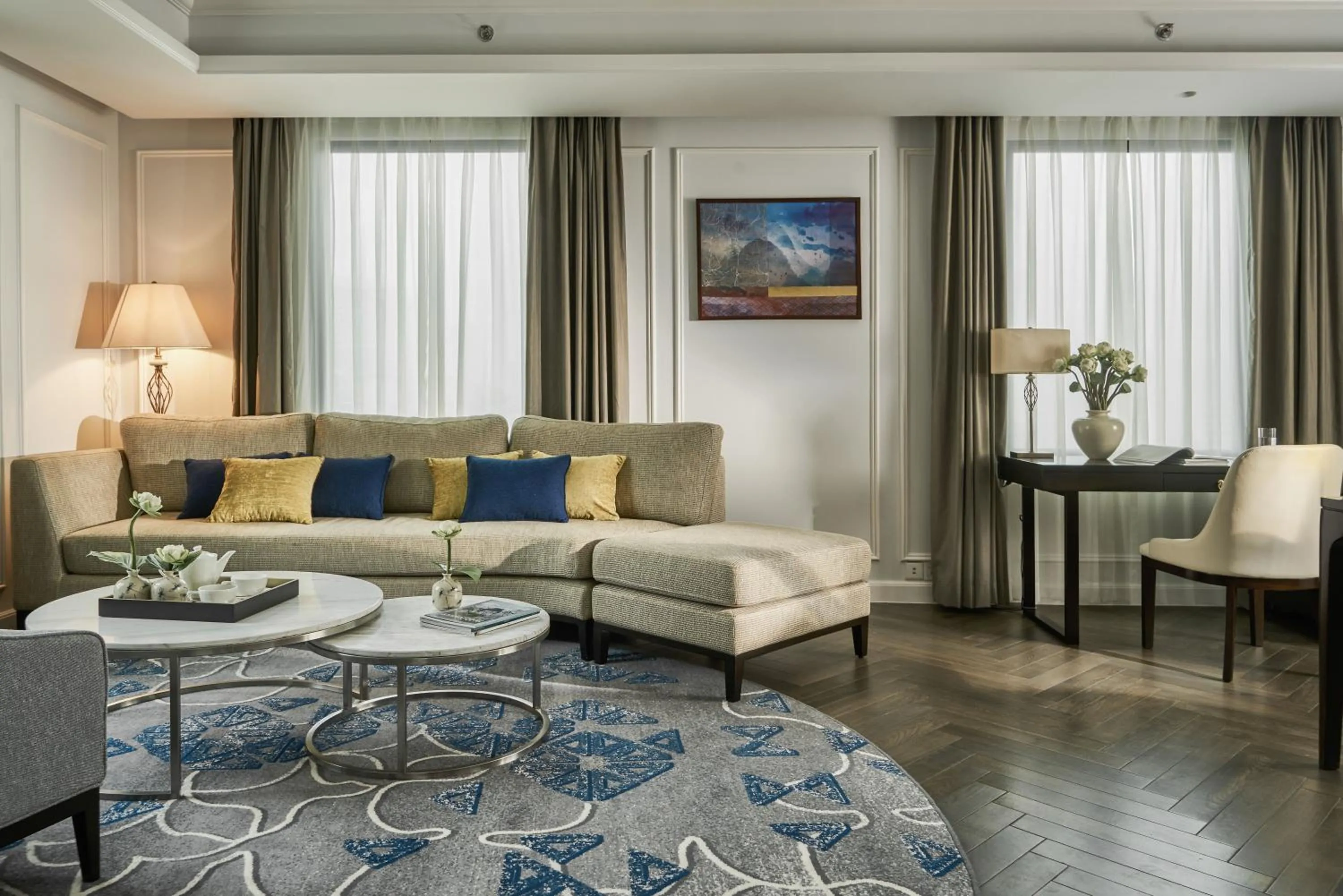 Living room in Mai House Saigon Hotel