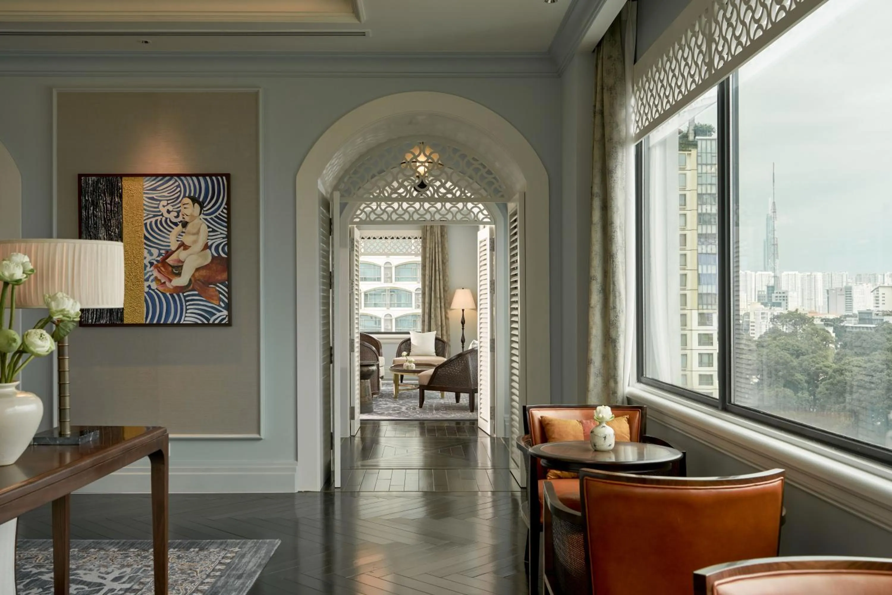 Lounge or bar in Mai House Saigon Hotel