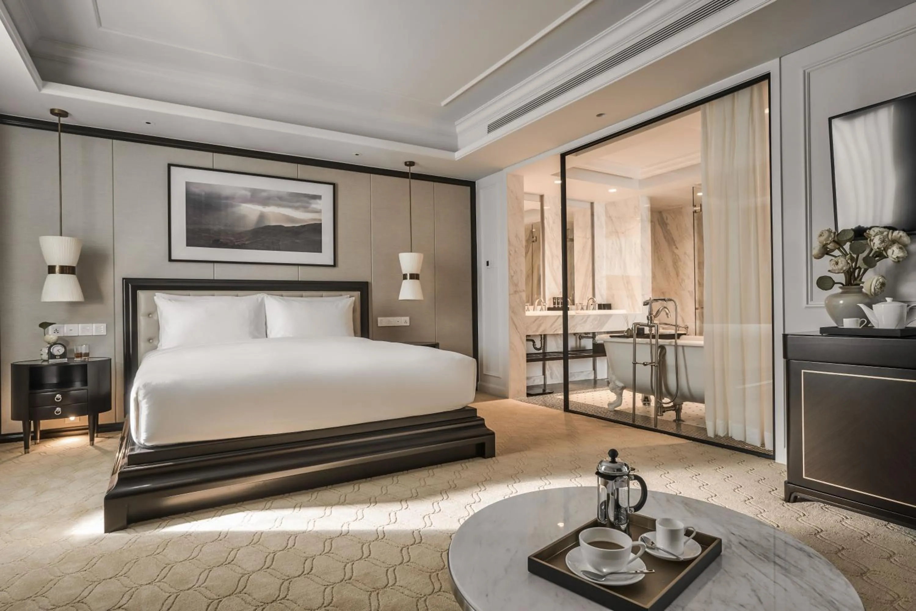 Bedroom, Bed in Mai House Saigon Hotel