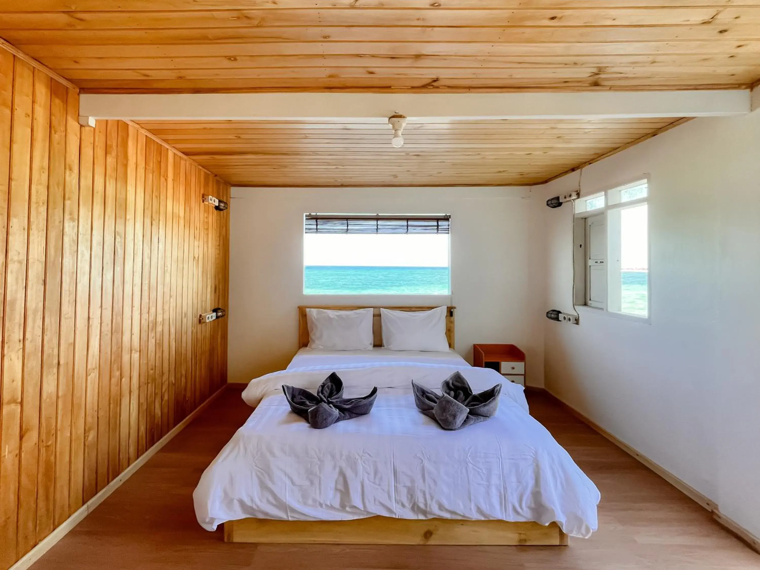 Bedroom, Bed in Phinisi Hostel Bira Bedroom, Bed in Phinisi Hostel Bira