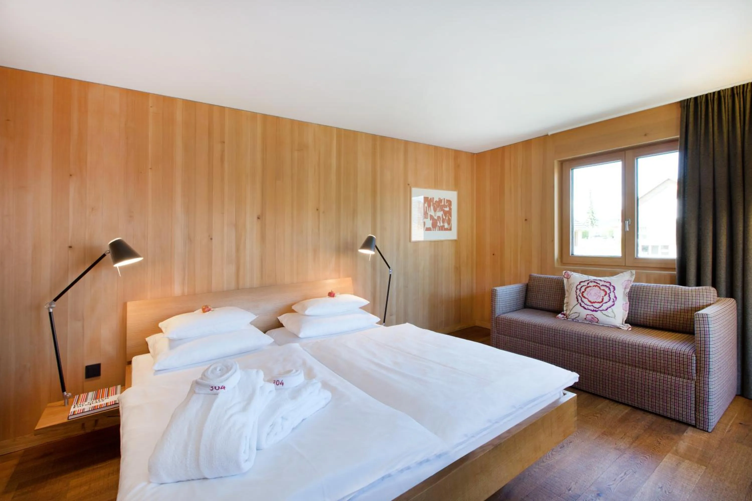 Photo of the whole room, Bed in Krone Hittisau - Hotel & Restaurant im Bregenzerwald