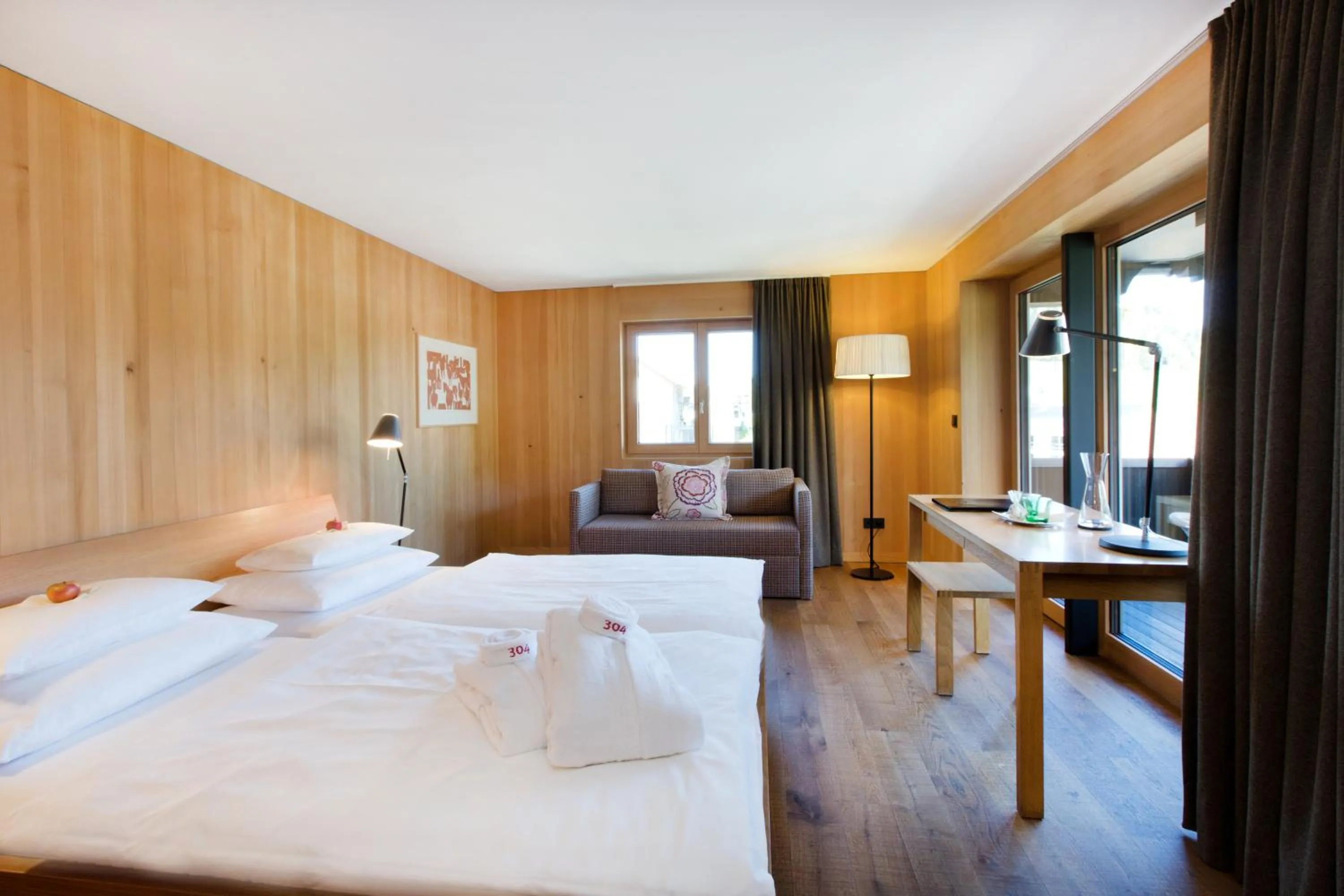 Photo of the whole room, Bed in Krone Hittisau - Hotel & Restaurant im Bregenzerwald