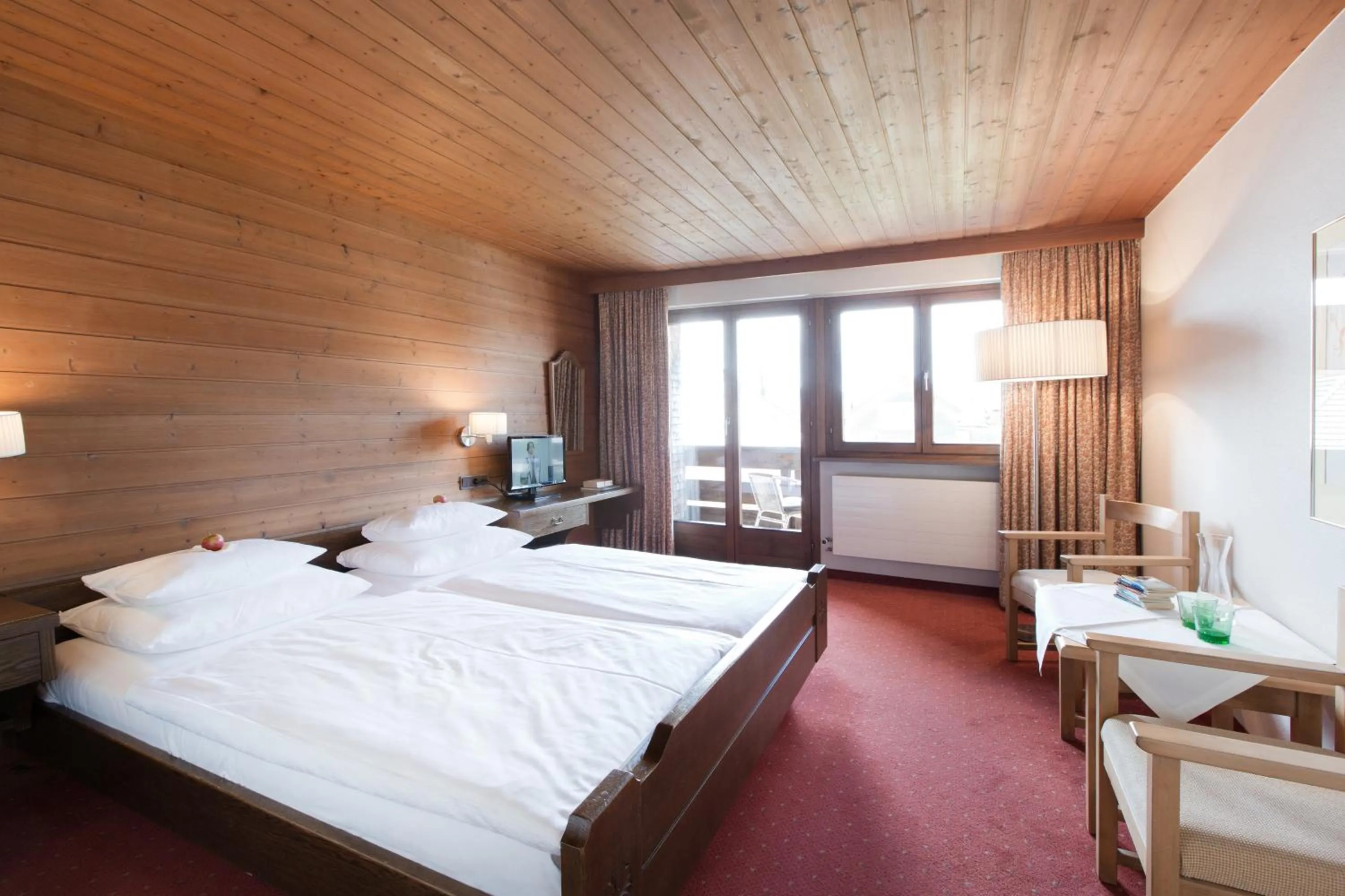 Photo of the whole room, Bed in Krone Hittisau - Hotel & Restaurant im Bregenzerwald